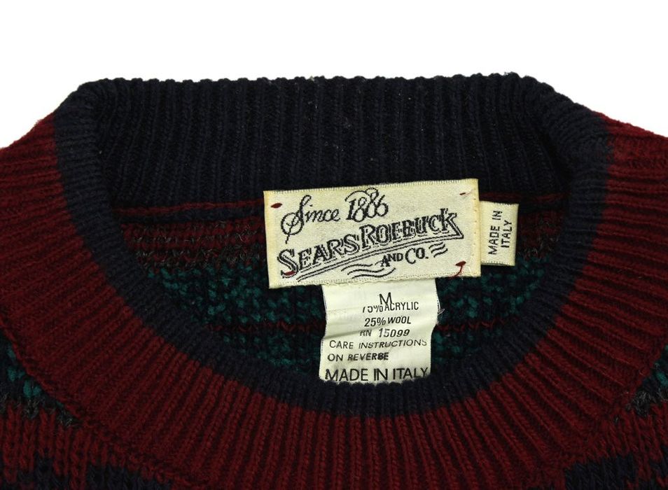 Vintage Vintage 1980s Sears Roebuck & Co Wool Blend Sweater Made in ...