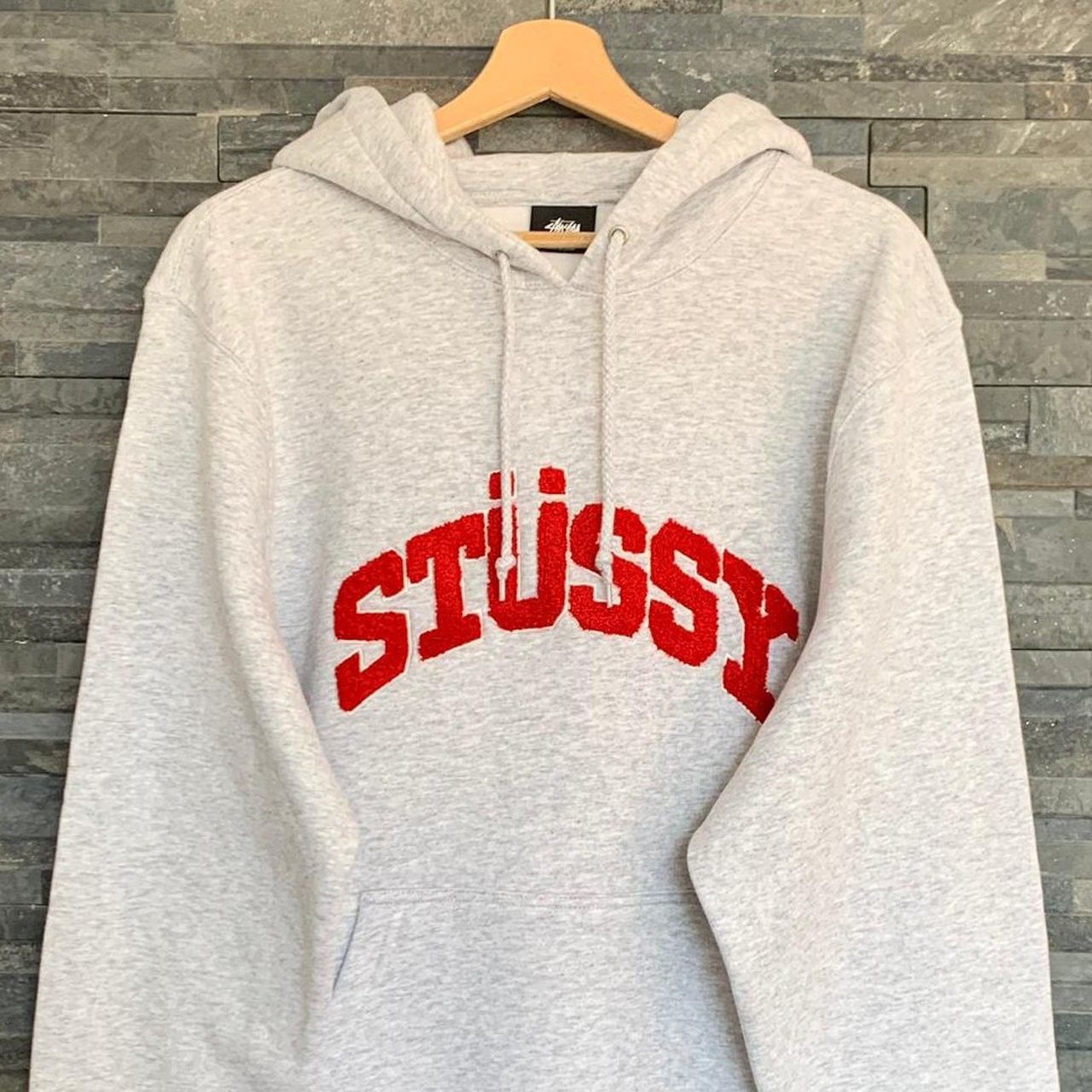 Stussy Stussy Spellout Logo Hoodie | Grailed