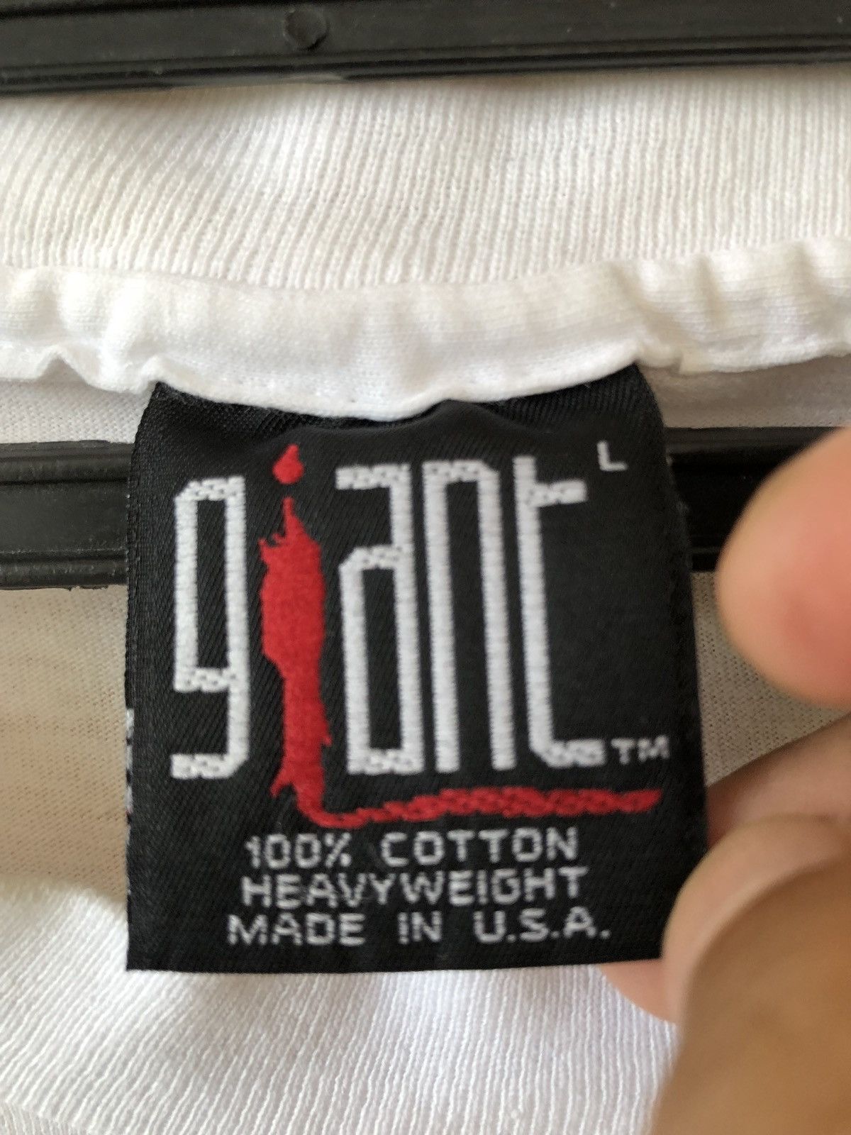 Band Tees × Giant Tees × Vintage Vintage 90s Red Hot Chili Pappers Rare Giant Tee Size US M / EU 48-50 / 2 - 7 Thumbnail