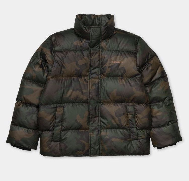Camo Parka Puffer Deming Jacket Laurel Camo × 1
