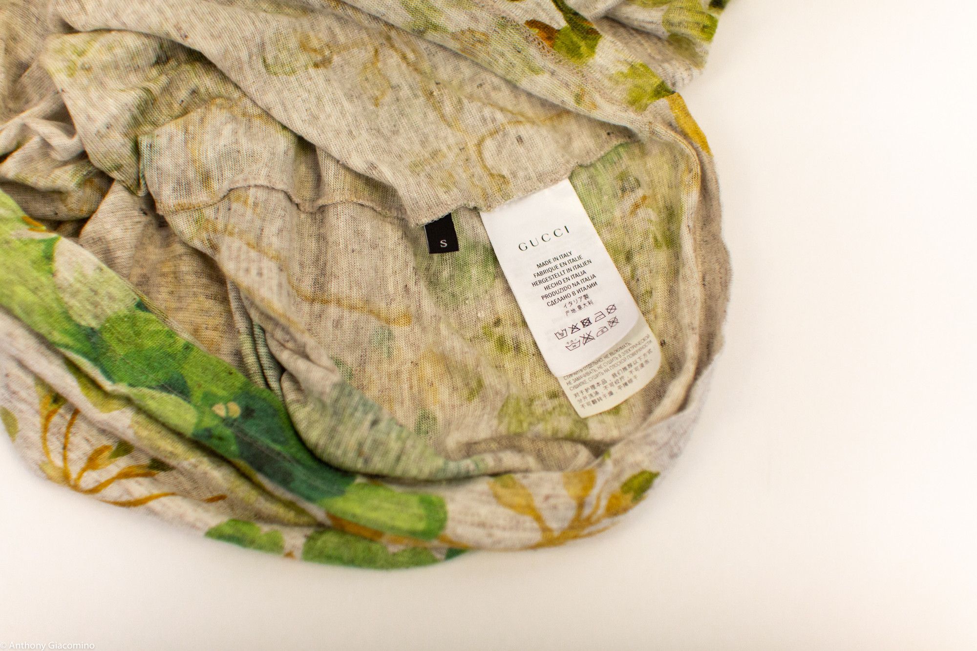 Gucci SS16 Gucci Blooms print tee Size US S / EU 44-46 / 1 - 7 Thumbnail
