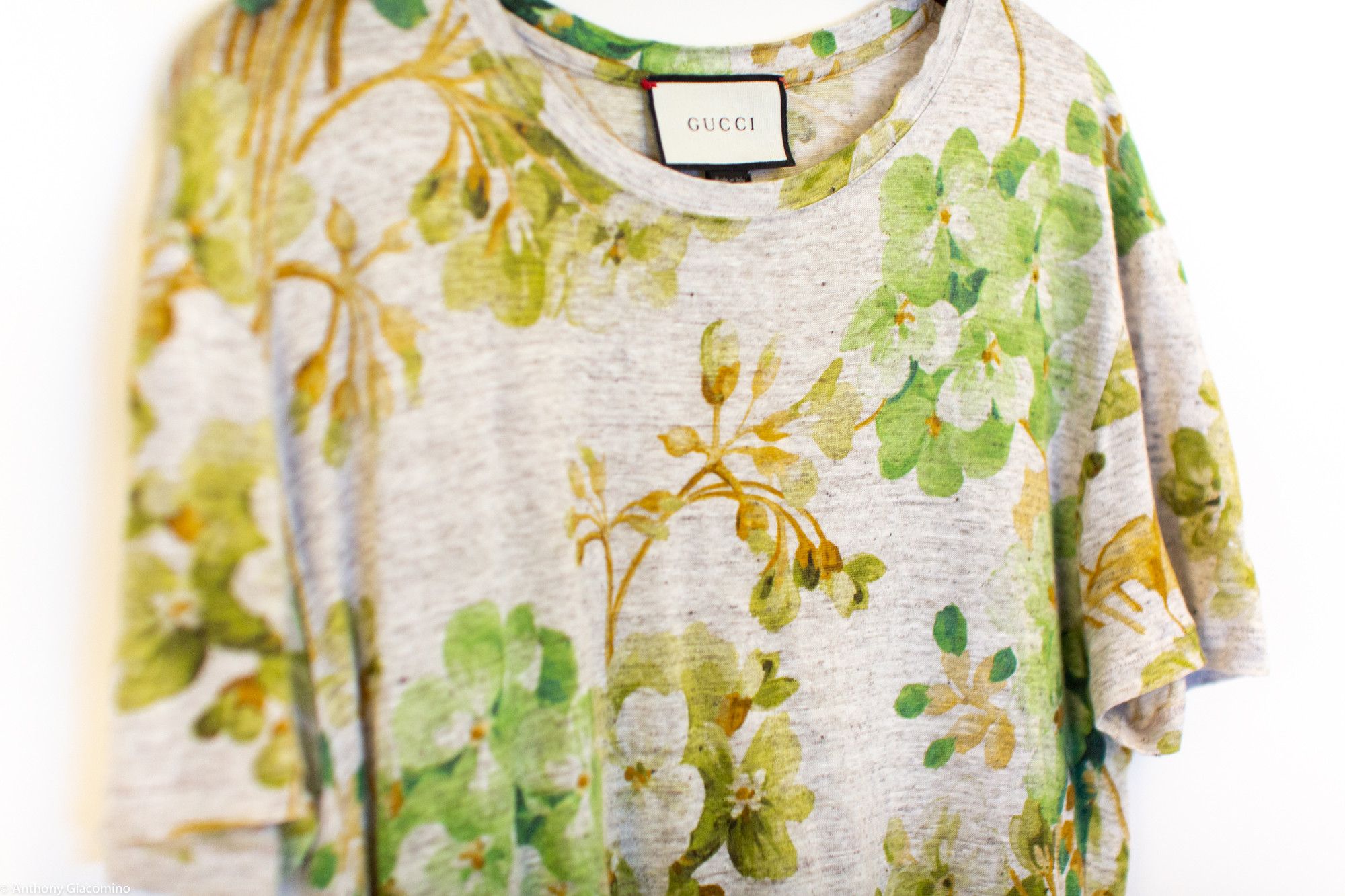 Gucci SS16 Gucci Blooms print tee Size US S / EU 44-46 / 1 - 2 Thumbnail