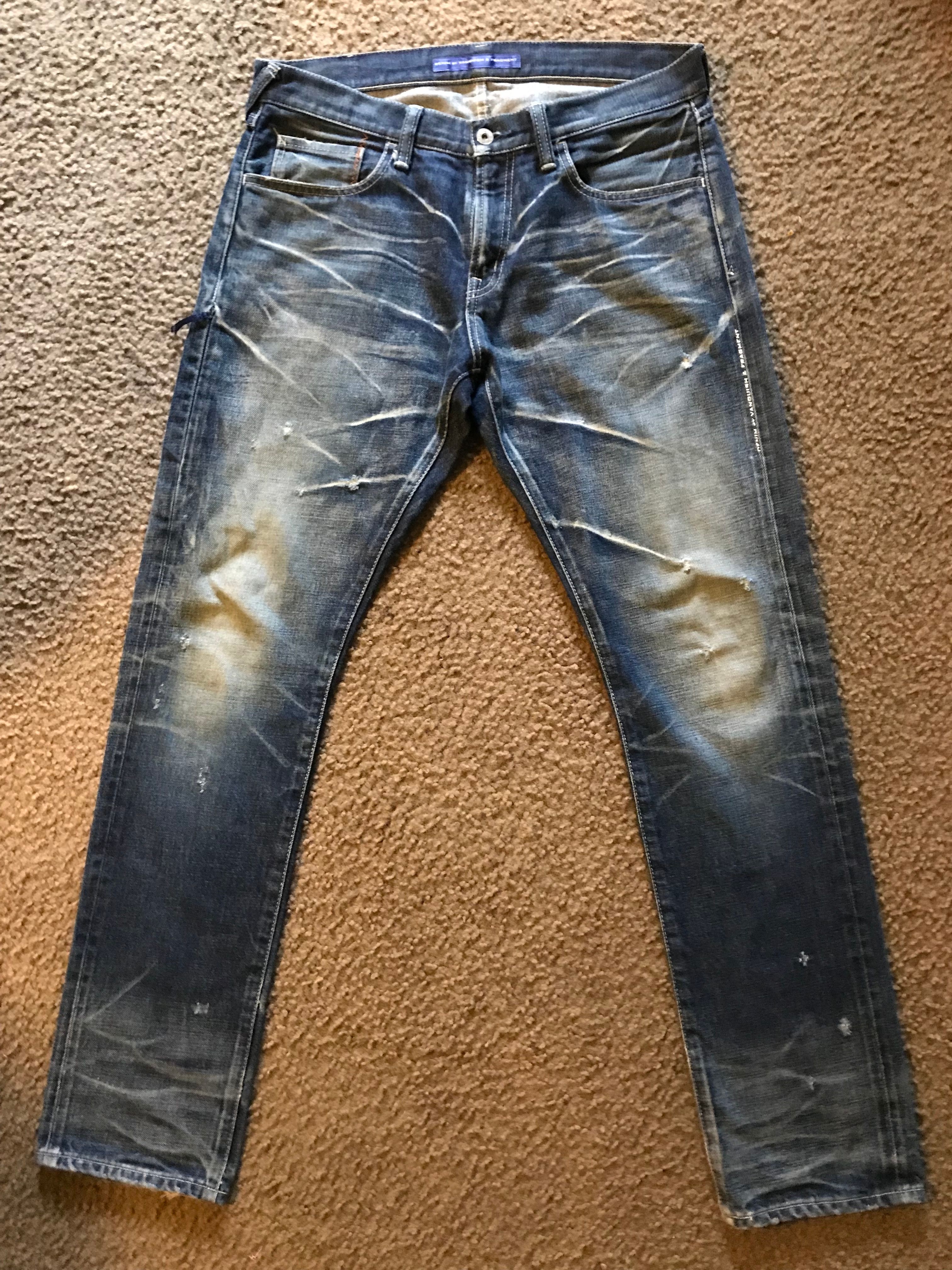 Vanquish Denim By Vanquish and Fragment Jeans Size 34 | Grailed