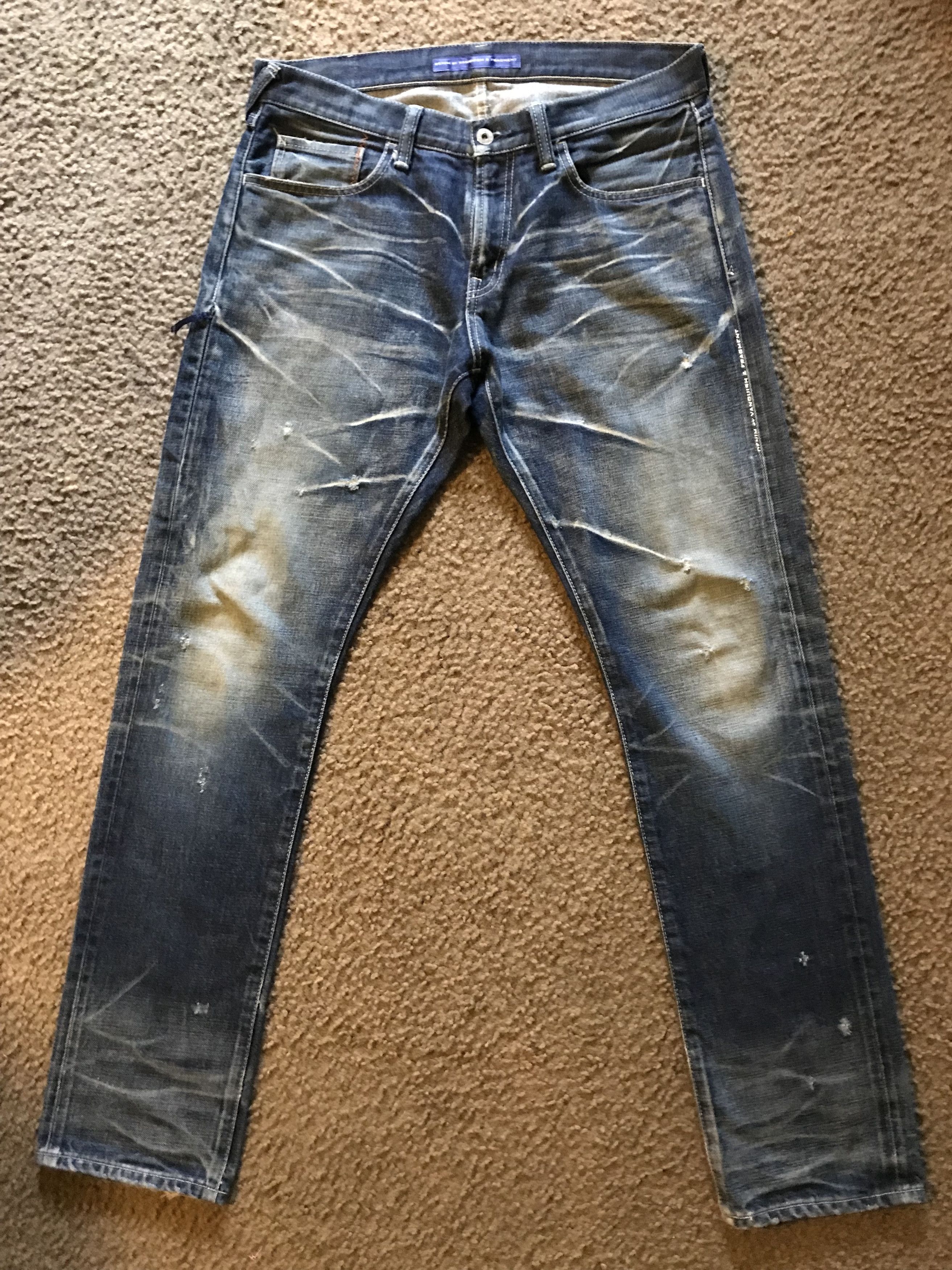 Fragment Design × Vanquish Denim By Vanquish and Fragment Jeans 