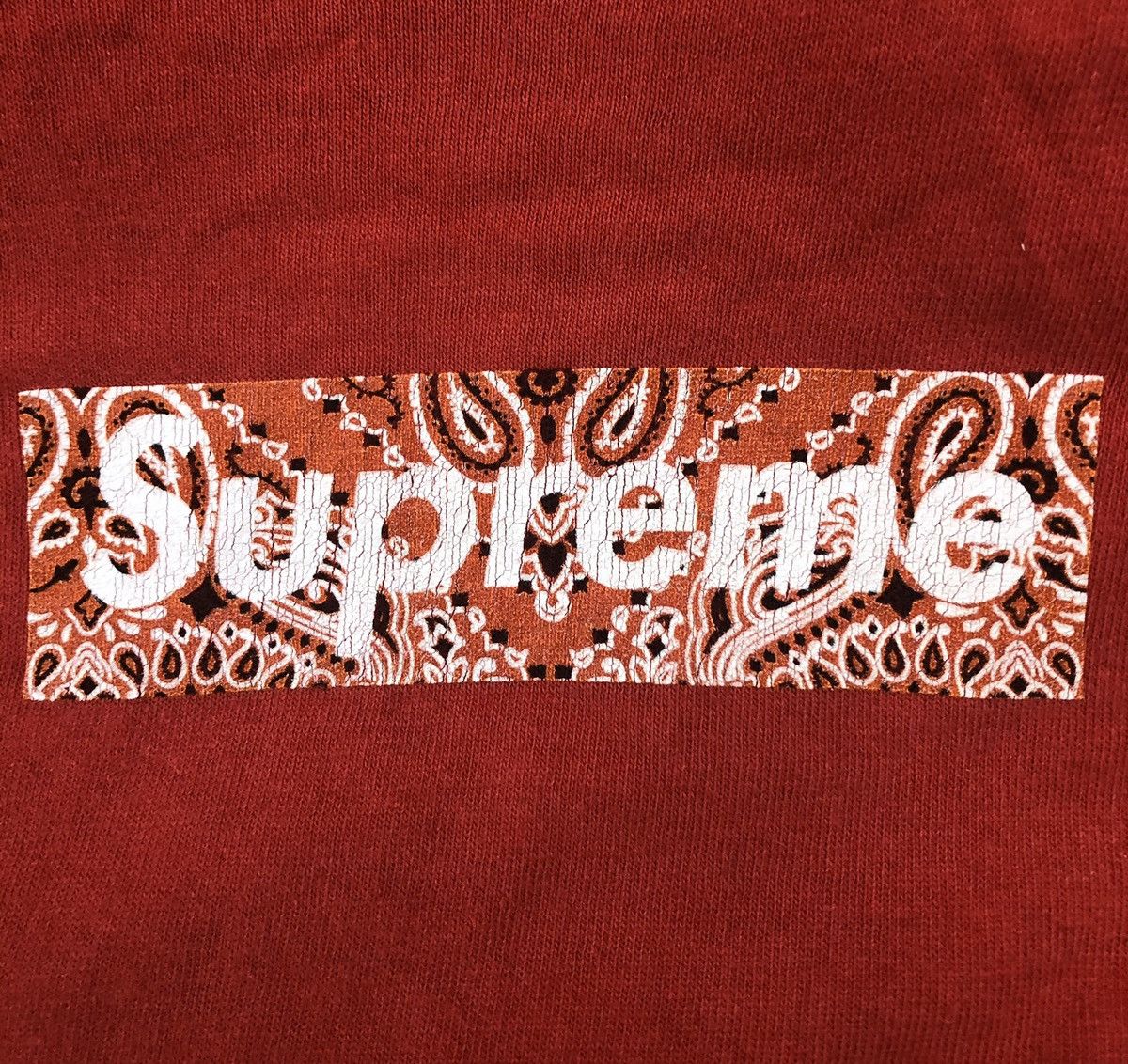 1 PACK SUPREME BOXERS PAISLEY BLACK SIZE SMALL BOXLOGO