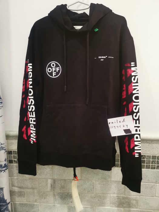 Off-White Off-White 19SS Black 99 Logo Print Hoodie | Grailed