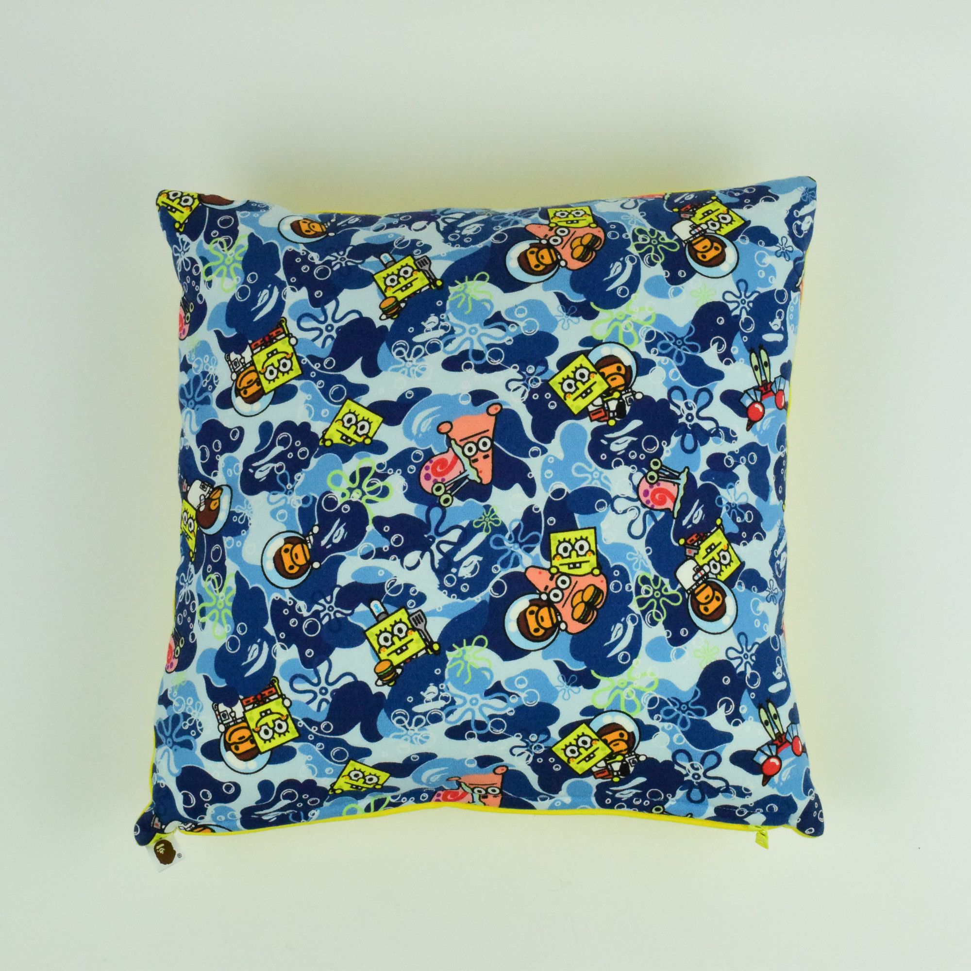 Bape RARE New OG Bape x Spongebob camo pillow Grailed