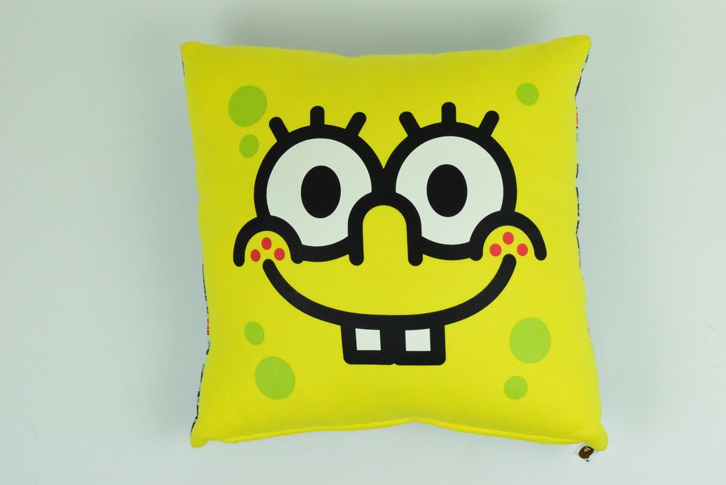 Bape RARE New OG Bape x Spongebob camo pillow Grailed