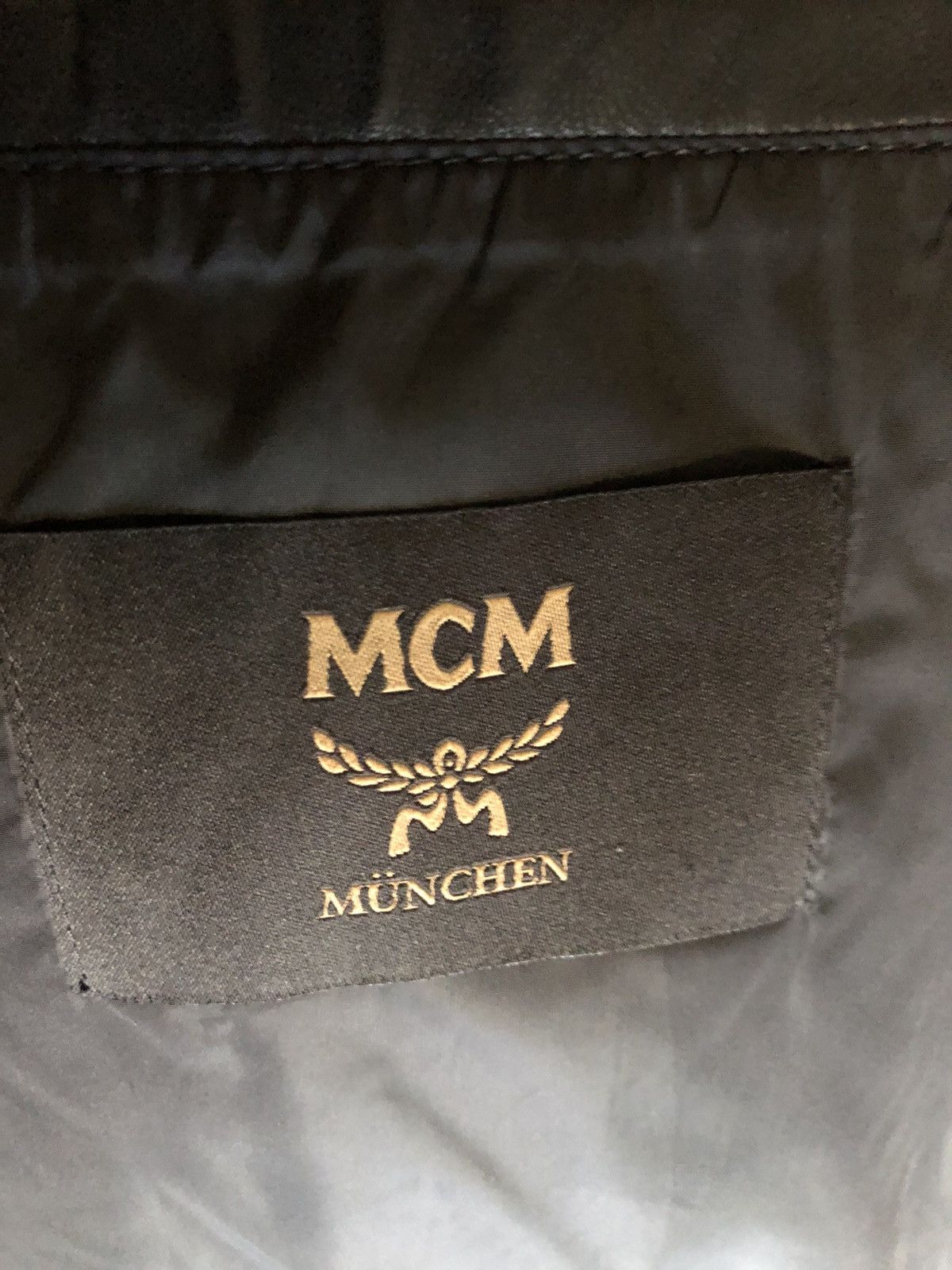 MCM Hooded leather jacket 50 it Size US L / EU 52-54 / 3 - 3 Thumbnail