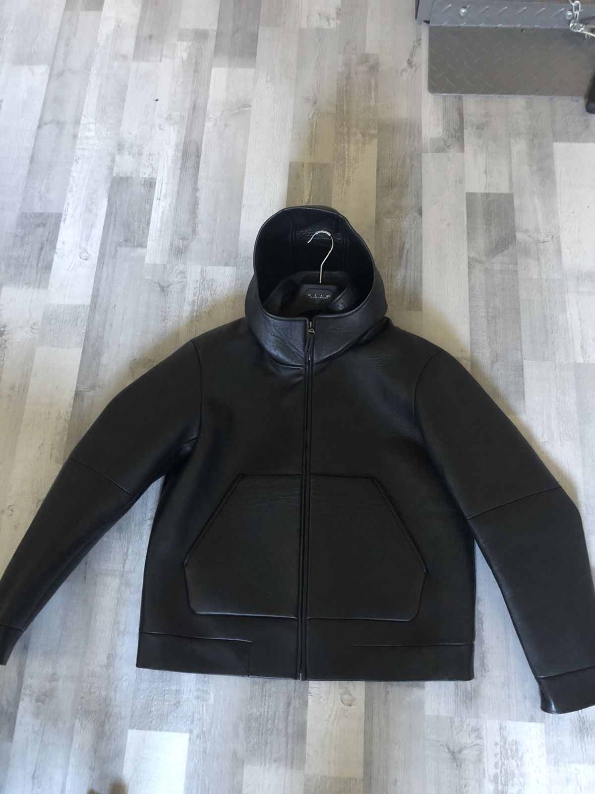 MCM Hooded leather jacket 50 it Size US L / EU 52-54 / 3 - 2 Thumbnail