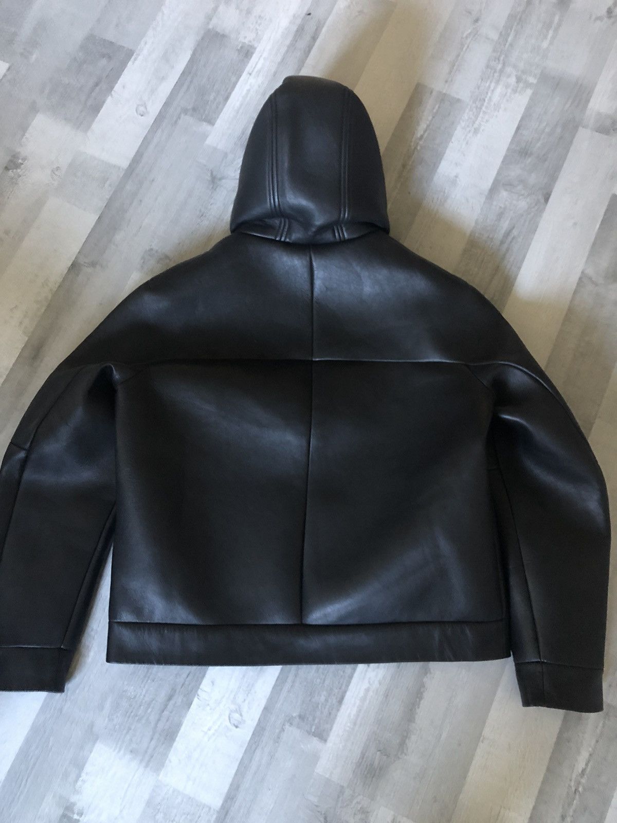 MCM Hooded leather jacket 50 it Size US L / EU 52-54 / 3 - 8 Thumbnail