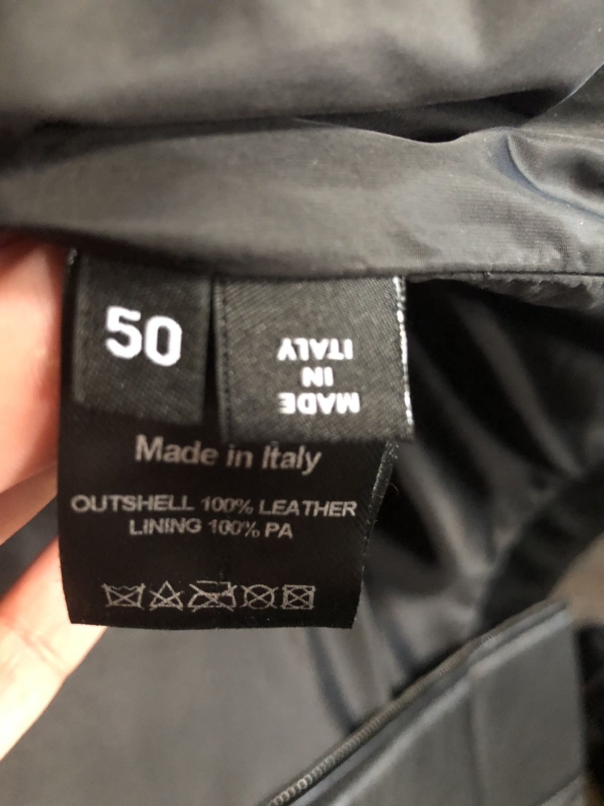 MCM Hooded leather jacket 50 it Size US L / EU 52-54 / 3 - 4 Thumbnail
