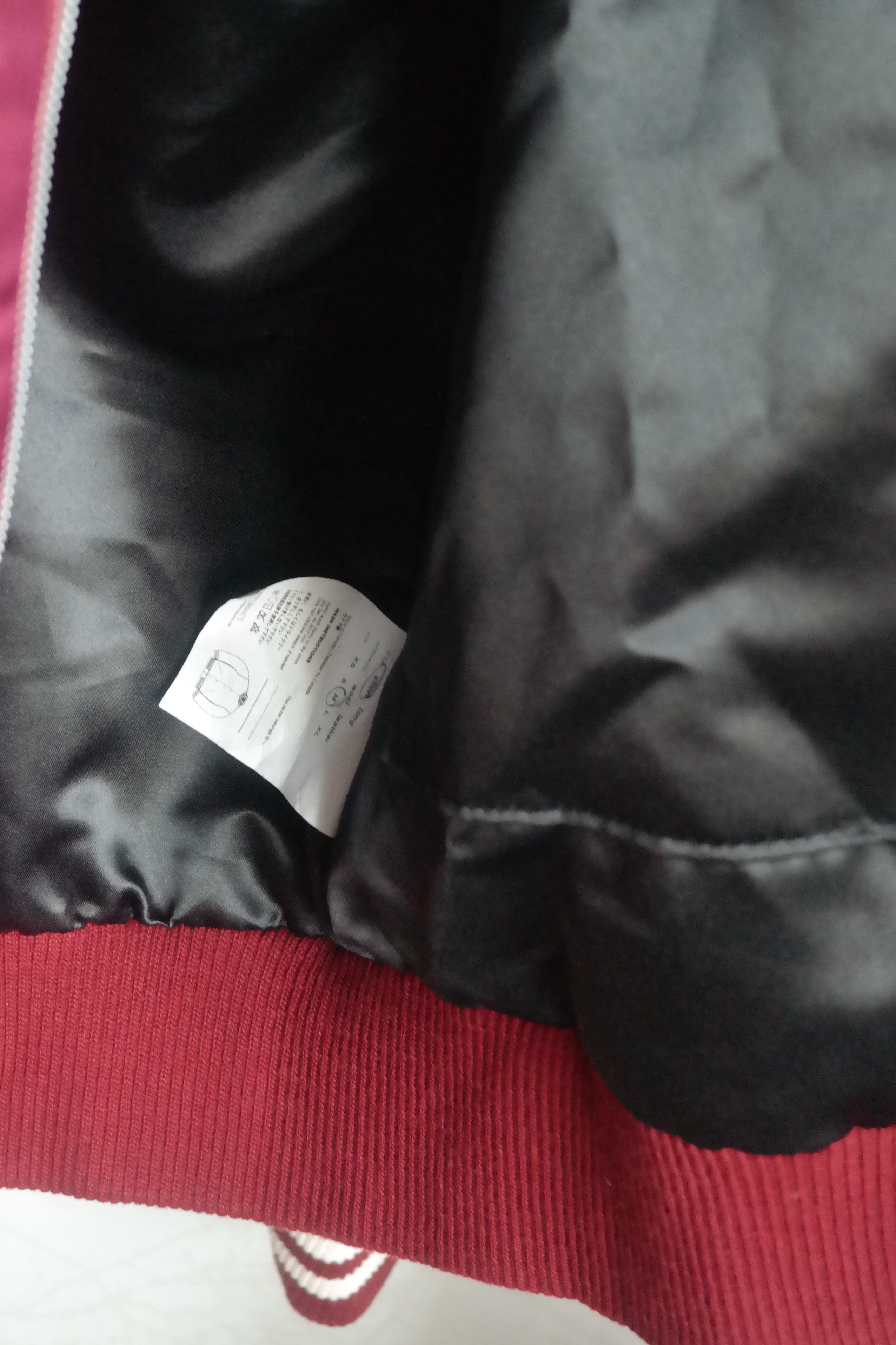 NEEDS&WANTS (Brand new) Needs & Wants Heritage Varsity Satin Bomber Size US M / EU 48-50 / 2 - 4 Thumbnail