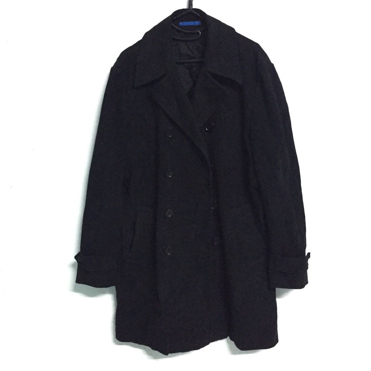 Designer × Paul Smith Paul Smith London Black Trench Coat Jacket Size US L / EU 52-54 / 3 - 1 Thumbnail
