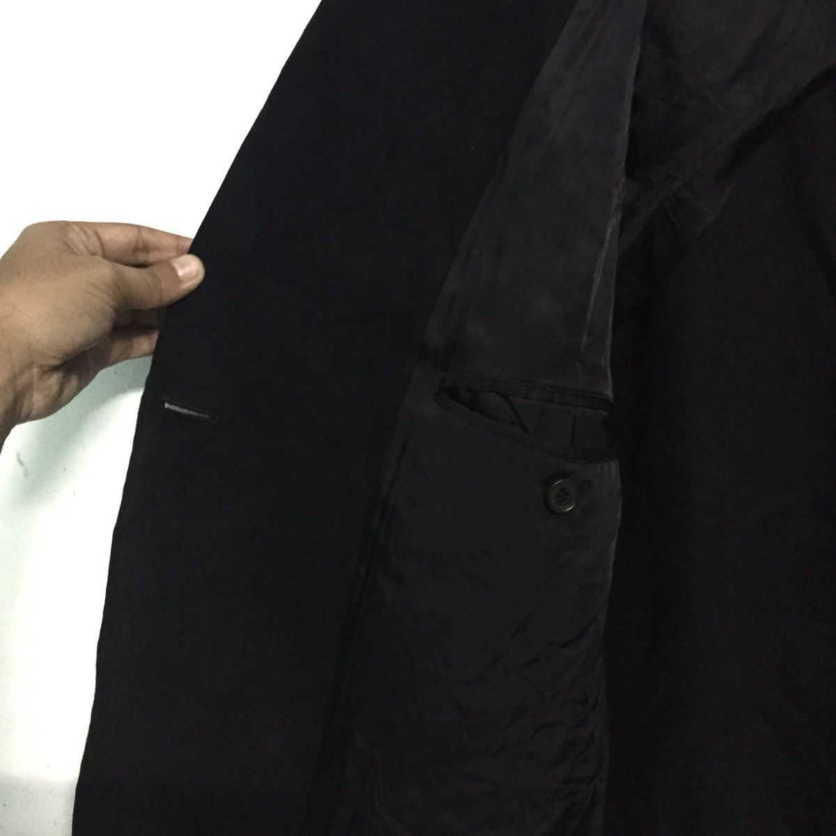 Designer × Paul Smith Paul Smith London Black Trench Coat Jacket Size US L / EU 52-54 / 3 - 6 Thumbnail