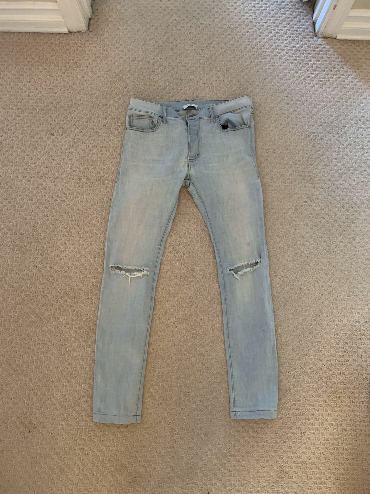 Rhude Rhude Rhamone Jeans Size US 31 - 1 Thumbnail