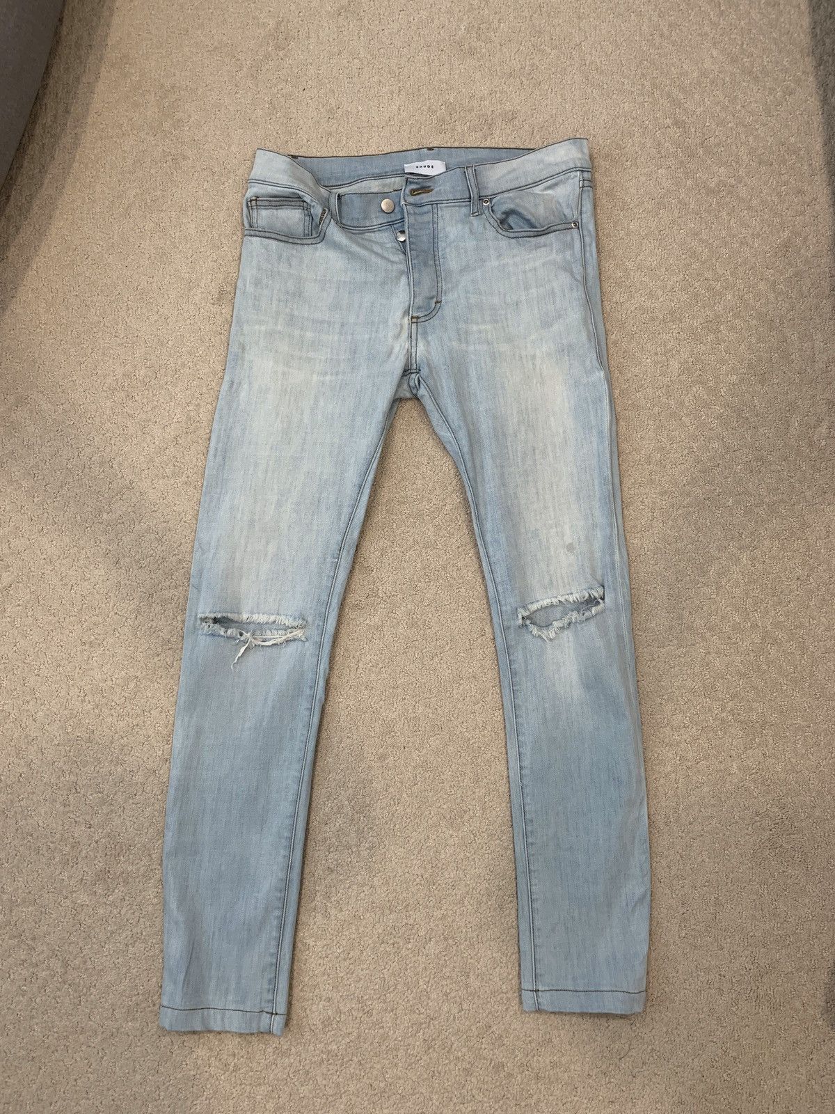 Rhude Rhude Rhamone Jeans Size US 31 - 2 Thumbnail