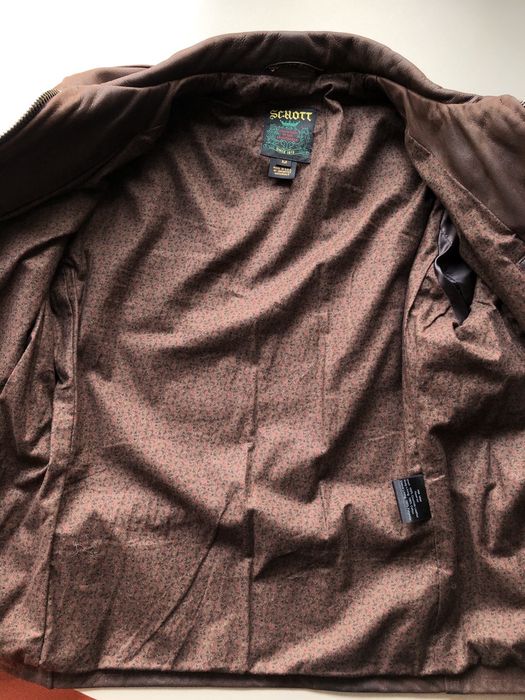 Schott Schott 543 leather delivery jacket | Grailed