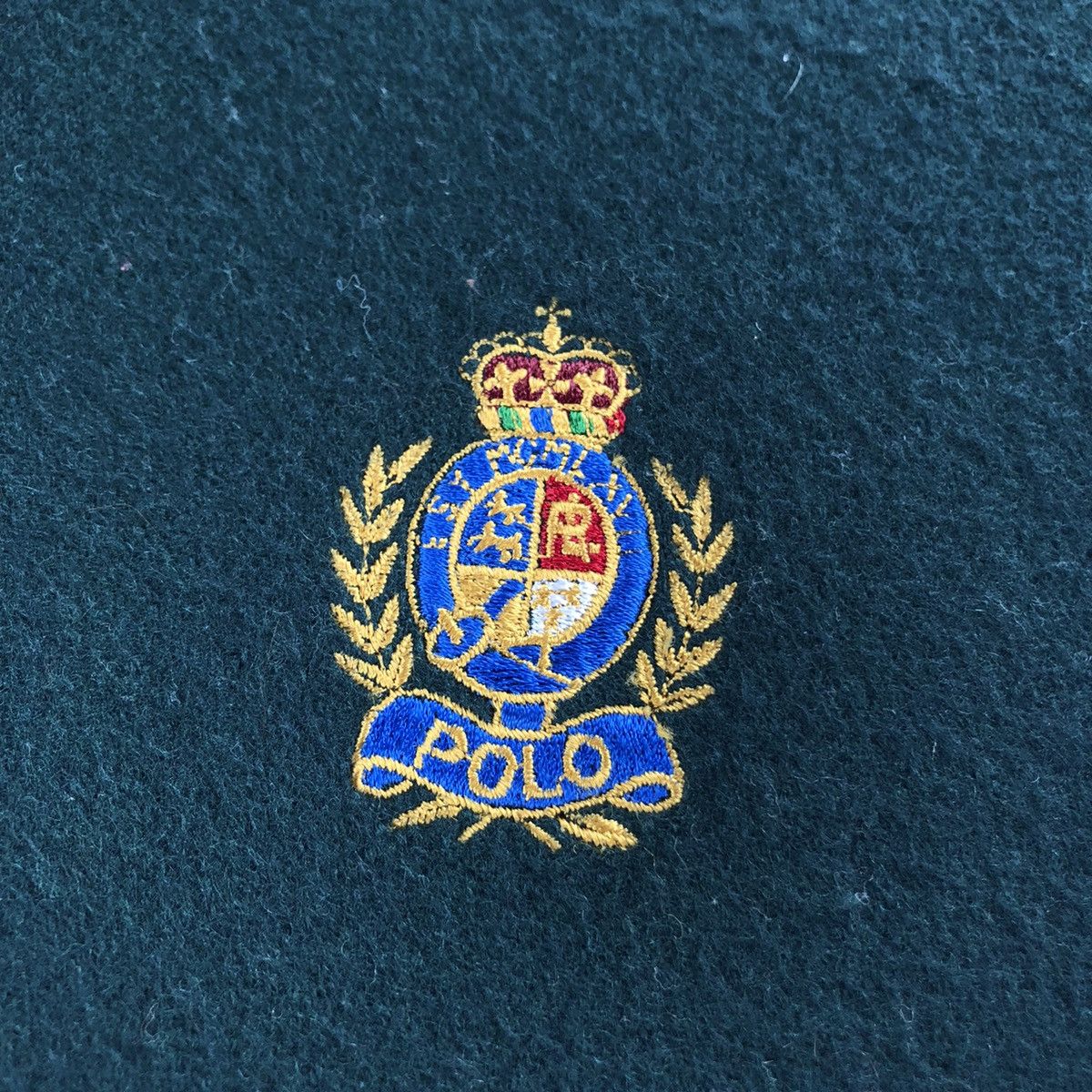 Other Vintage POLO RALPH LAUREN crest polo cookie scarf muffler Size ONE SIZE - 4 Thumbnail