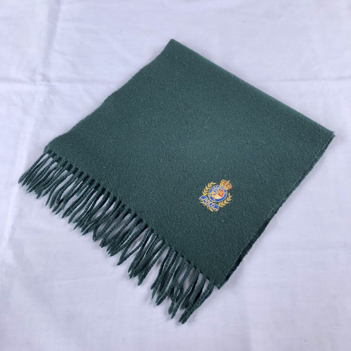 Other Vintage POLO RALPH LAUREN crest polo cookie scarf muffler Size ONE SIZE - 1 Thumbnail