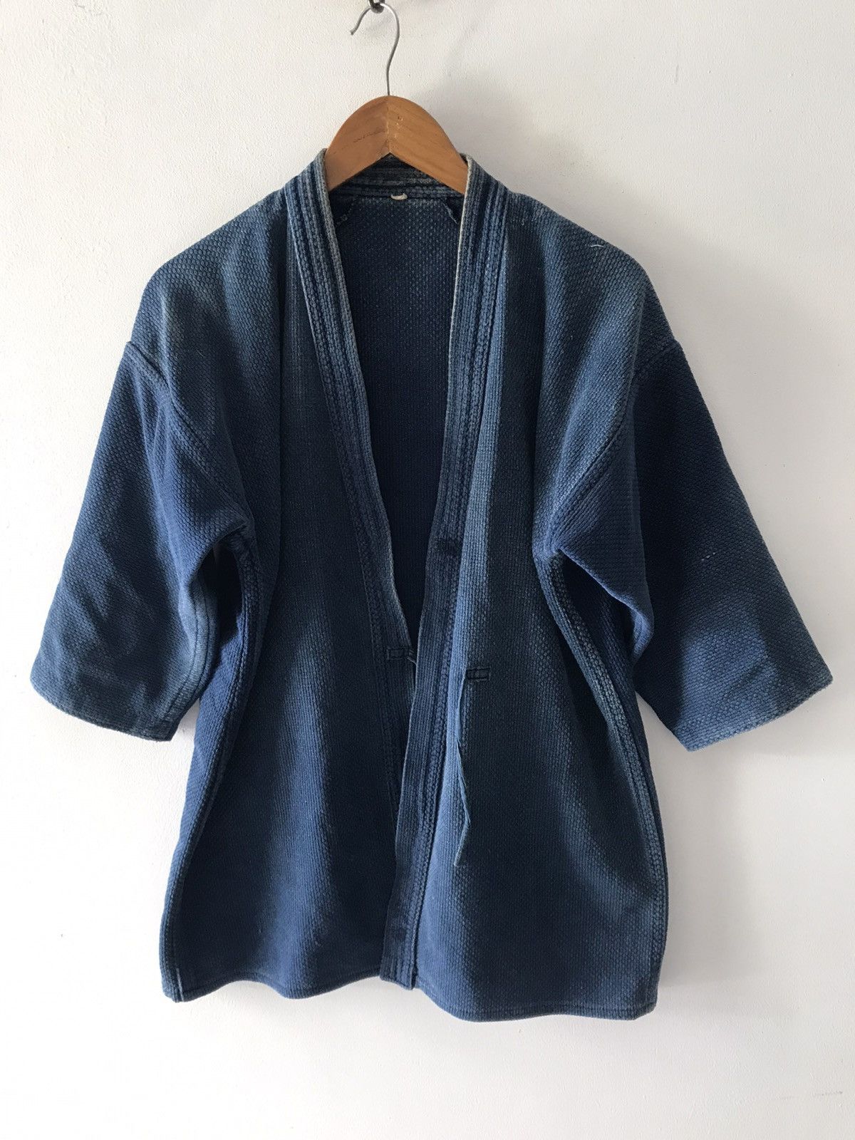Kapital JAPAN INDIGO KIMONO CASUAL DISTRESS VISVIM STYLE RARE Size US M / EU 48-50 / 2 - 1 Thumbnail