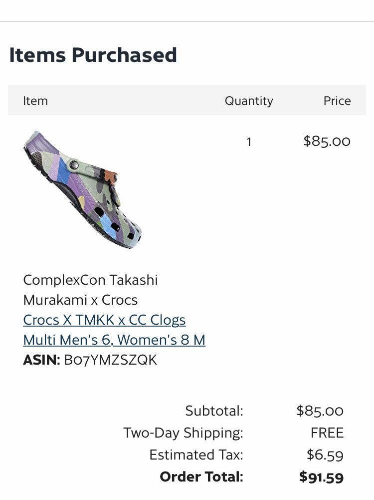 Crocs ComplexCon Takashi Murakami x Crocs | Grailed