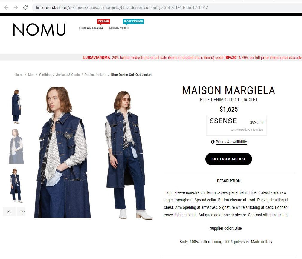 Maison Margiela Maison Margiela Long Denim Coat Destroyed oversize jacket Size US L / EU 52-54 / 3 - 3 Thumbnail