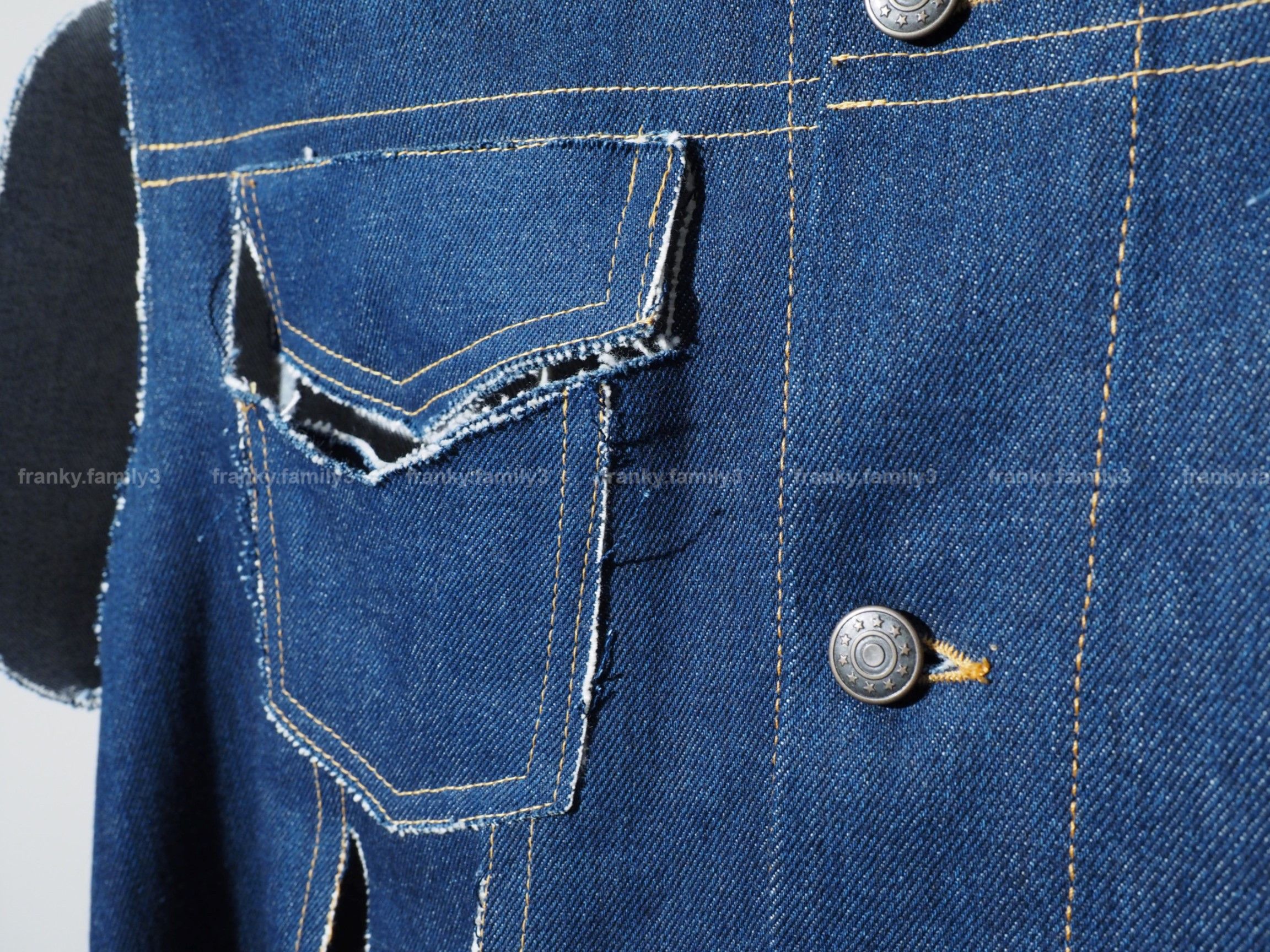 Maison Margiela Maison Margiela Long Denim Coat Destroyed oversize jacket Size US L / EU 52-54 / 3 - 12 Thumbnail