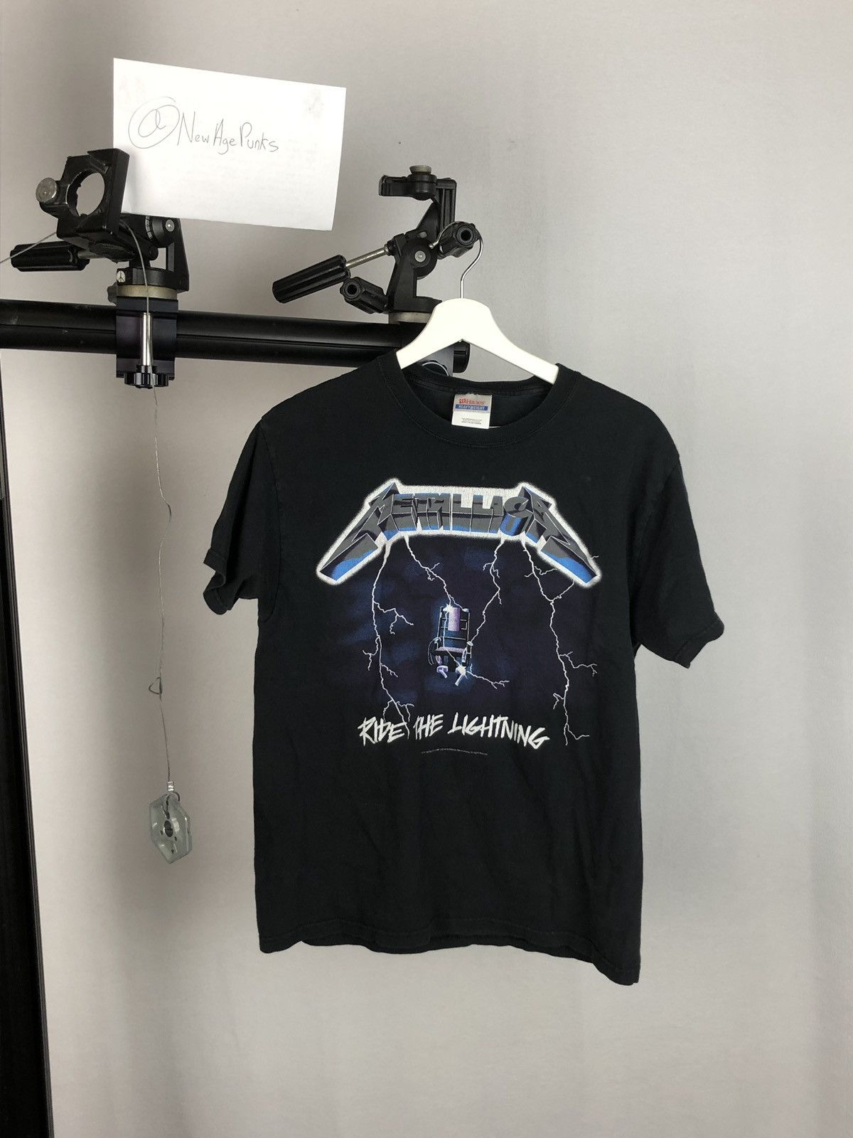 Vintage Metallica 1960 Ride the Lightning Vintage Tee S | Grailed