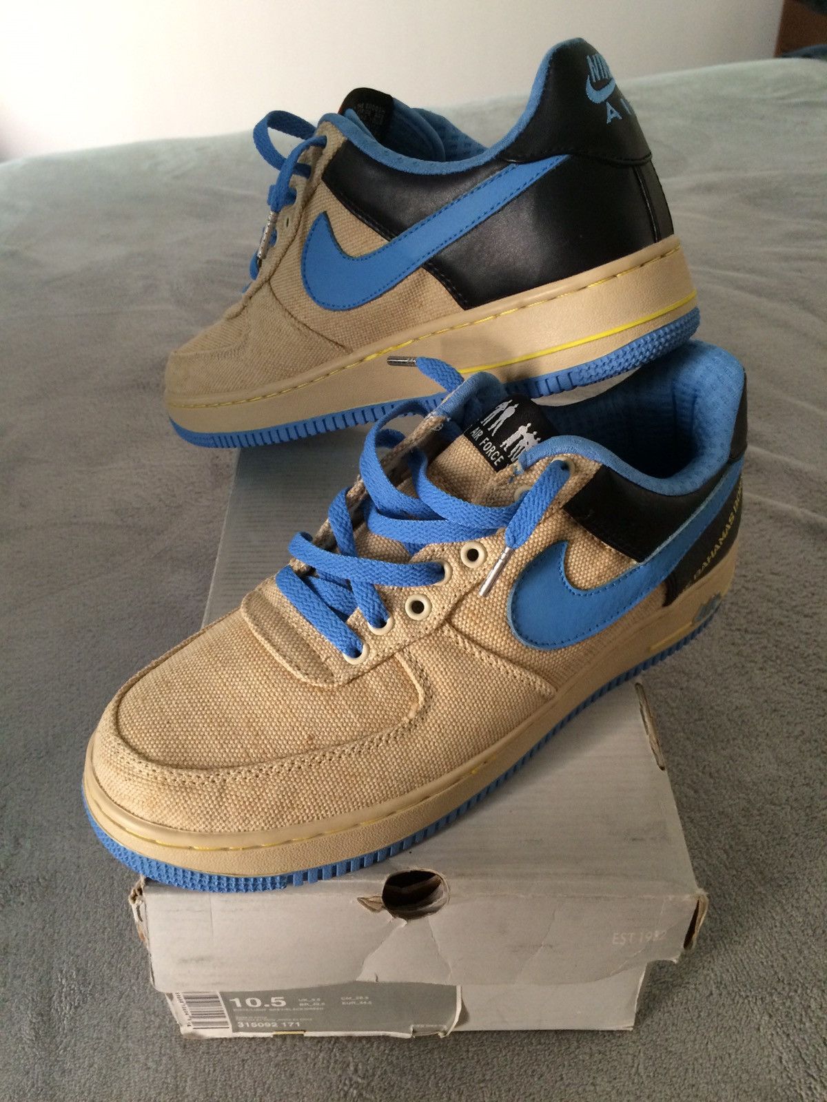 Nike air force 1 bahamas best sale