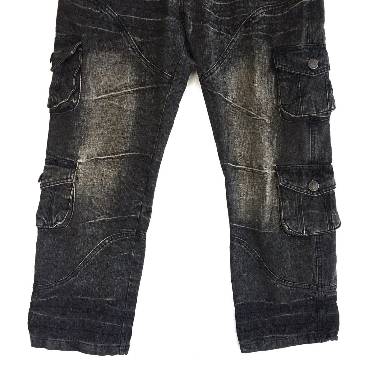 Japanese Brand Japanese Brand Lowbox 3 Quater Multipocket Pants Size US 32 / EU 48 - 4 Thumbnail
