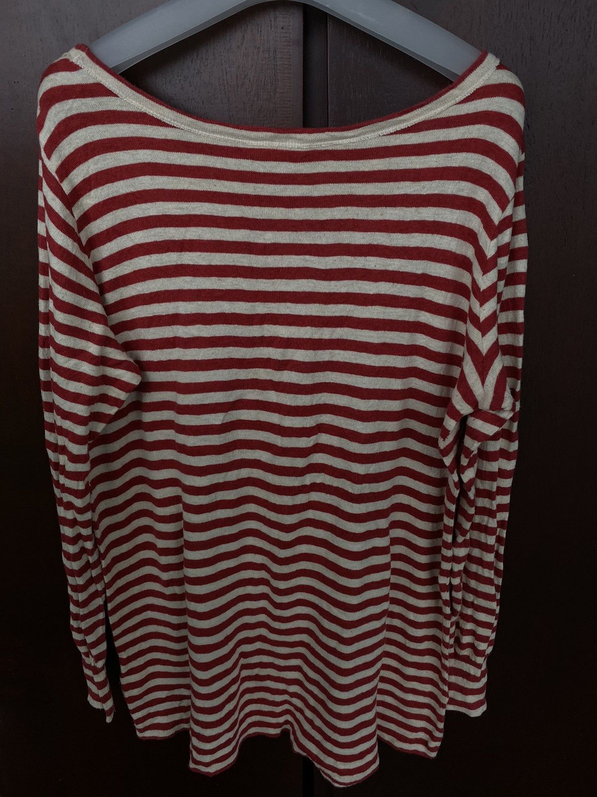 45RPM STRIPE LONG SLEEVE T SHIRT ROCKABILLY