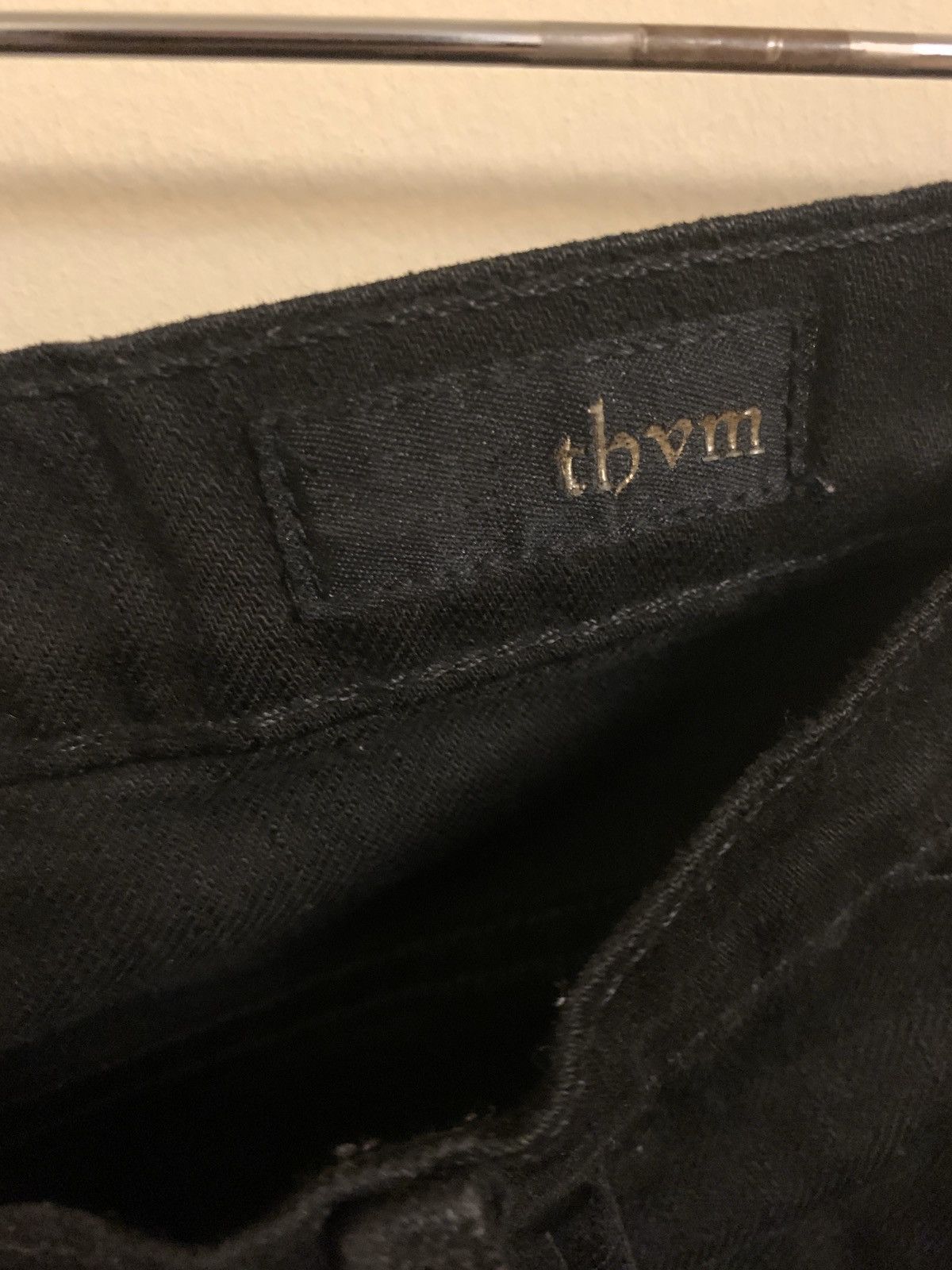 THVM THVM Black Jeans Size US 32 / EU 48 - 3 Thumbnail