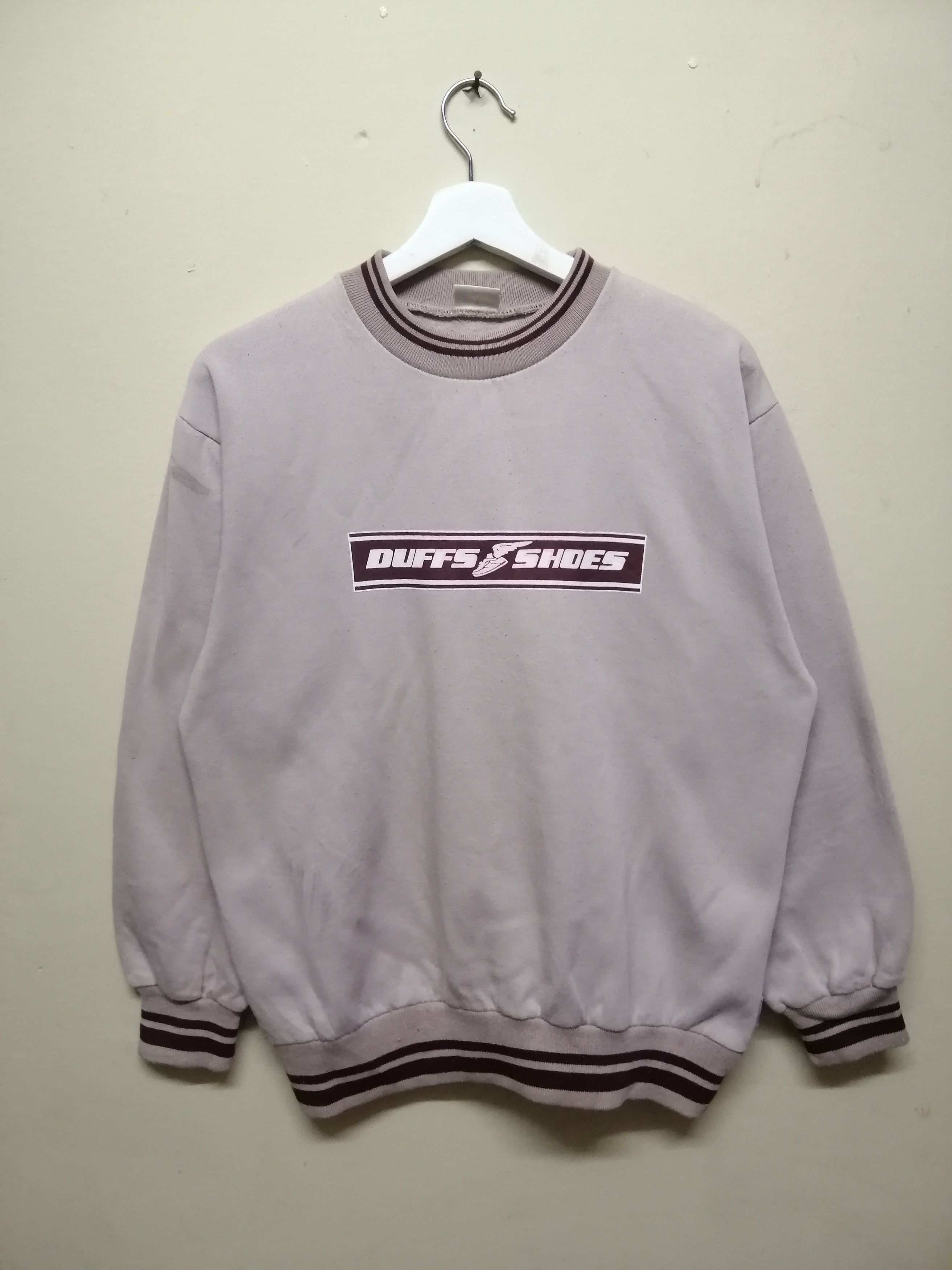 Vintage Vintage DUFFS SHOES Sweatshirt Big Logo B11 Size US M / EU 48-50 / 2 - 1 Thumbnail