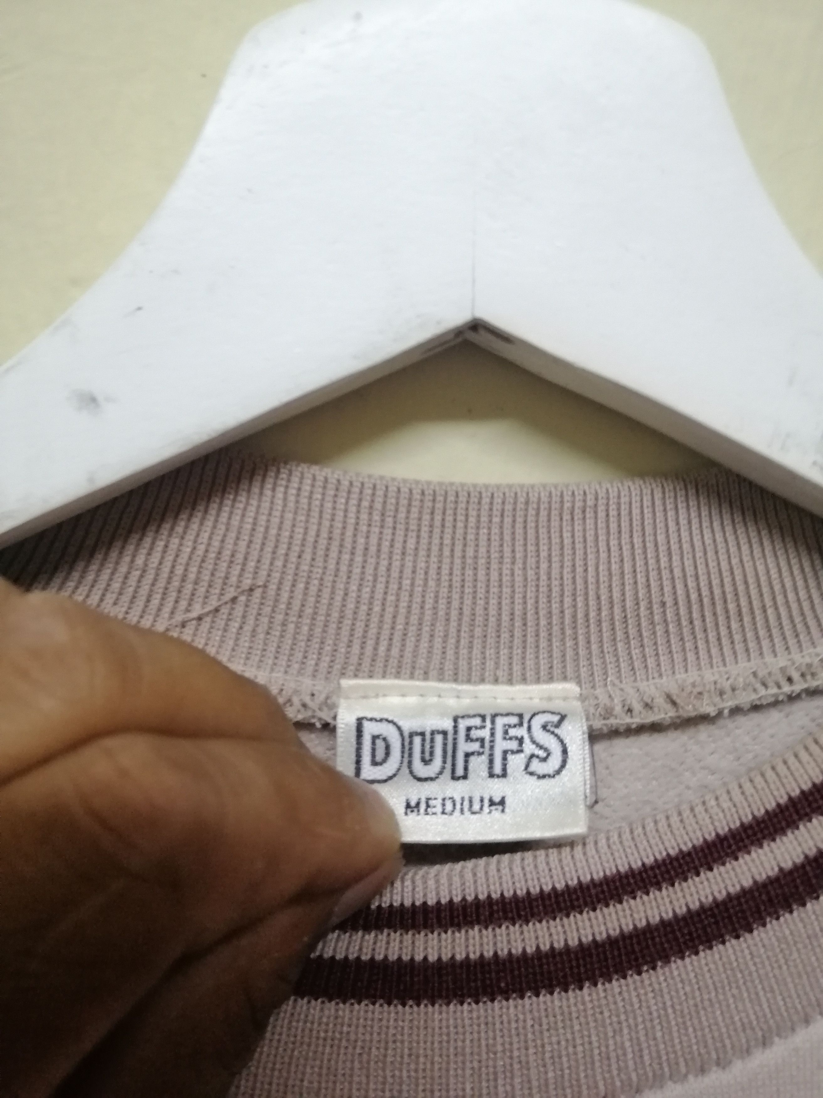 Vintage Vintage DUFFS SHOES Sweatshirt Big Logo B11 Size US M / EU 48-50 / 2 - 6 Thumbnail