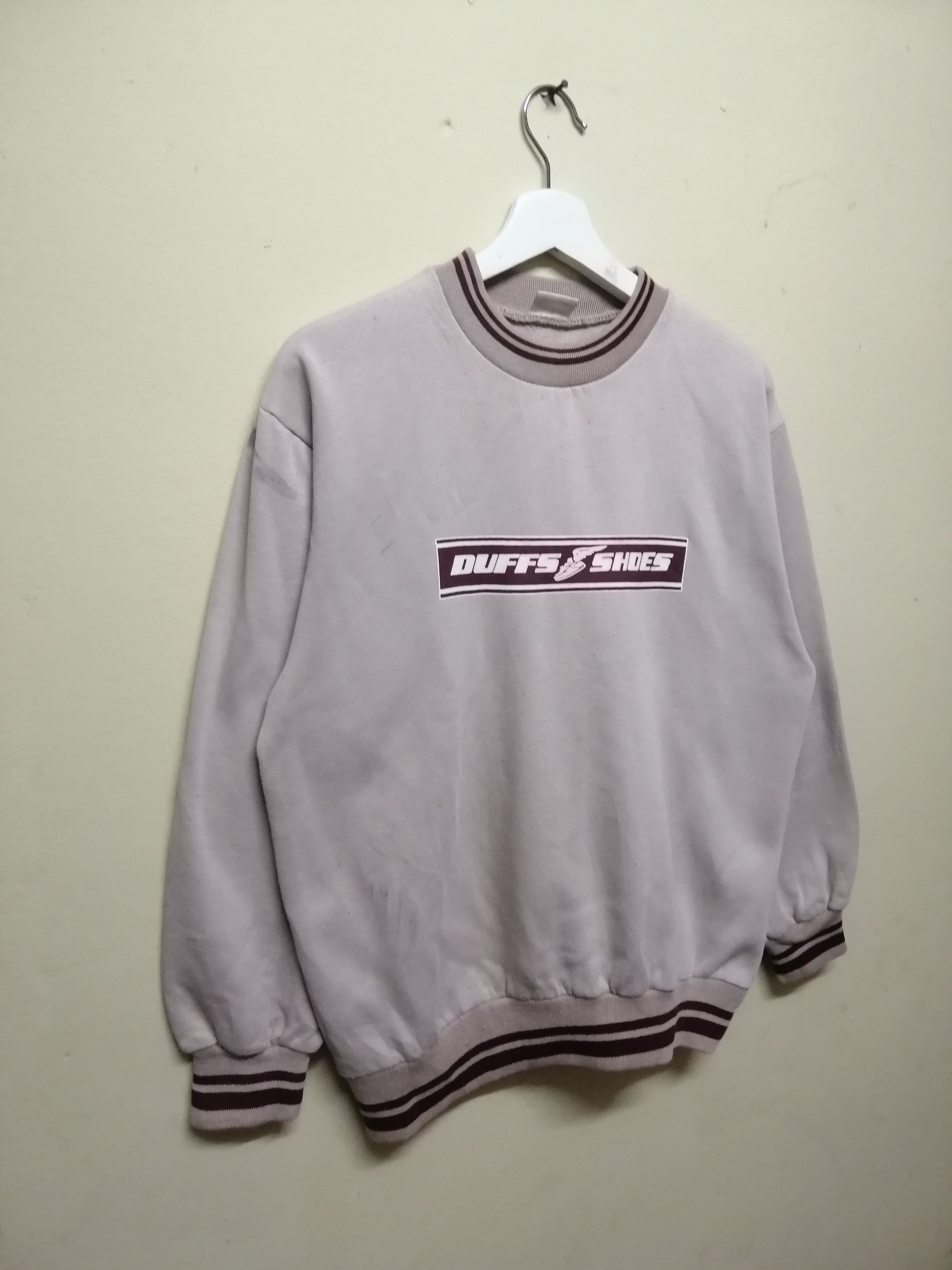 Vintage Vintage DUFFS SHOES Sweatshirt Big Logo B11 Size US M / EU 48-50 / 2 - 7 Thumbnail