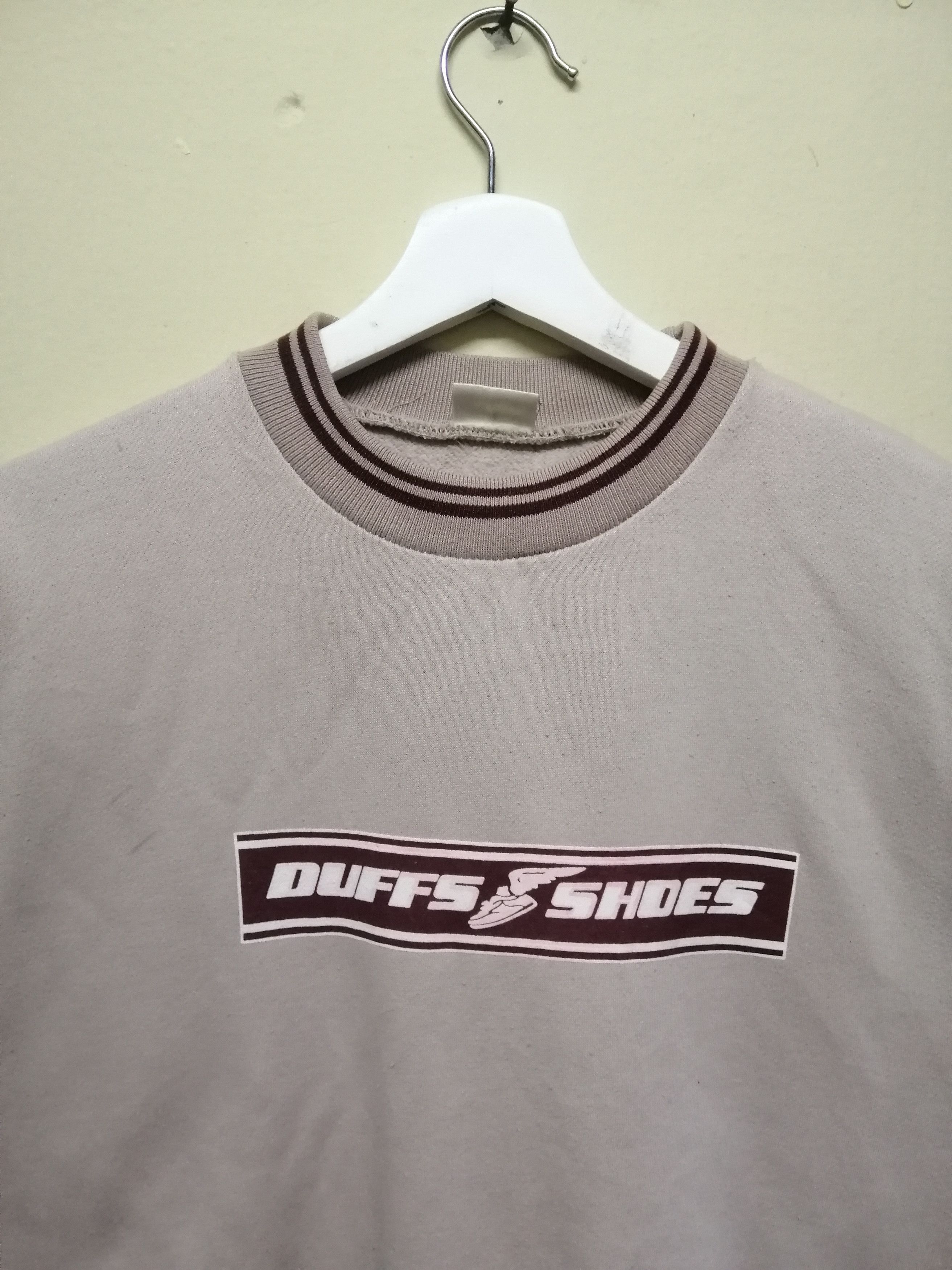 Vintage Vintage DUFFS SHOES Sweatshirt Big Logo B11 Size US M / EU 48-50 / 2 - 2 Thumbnail