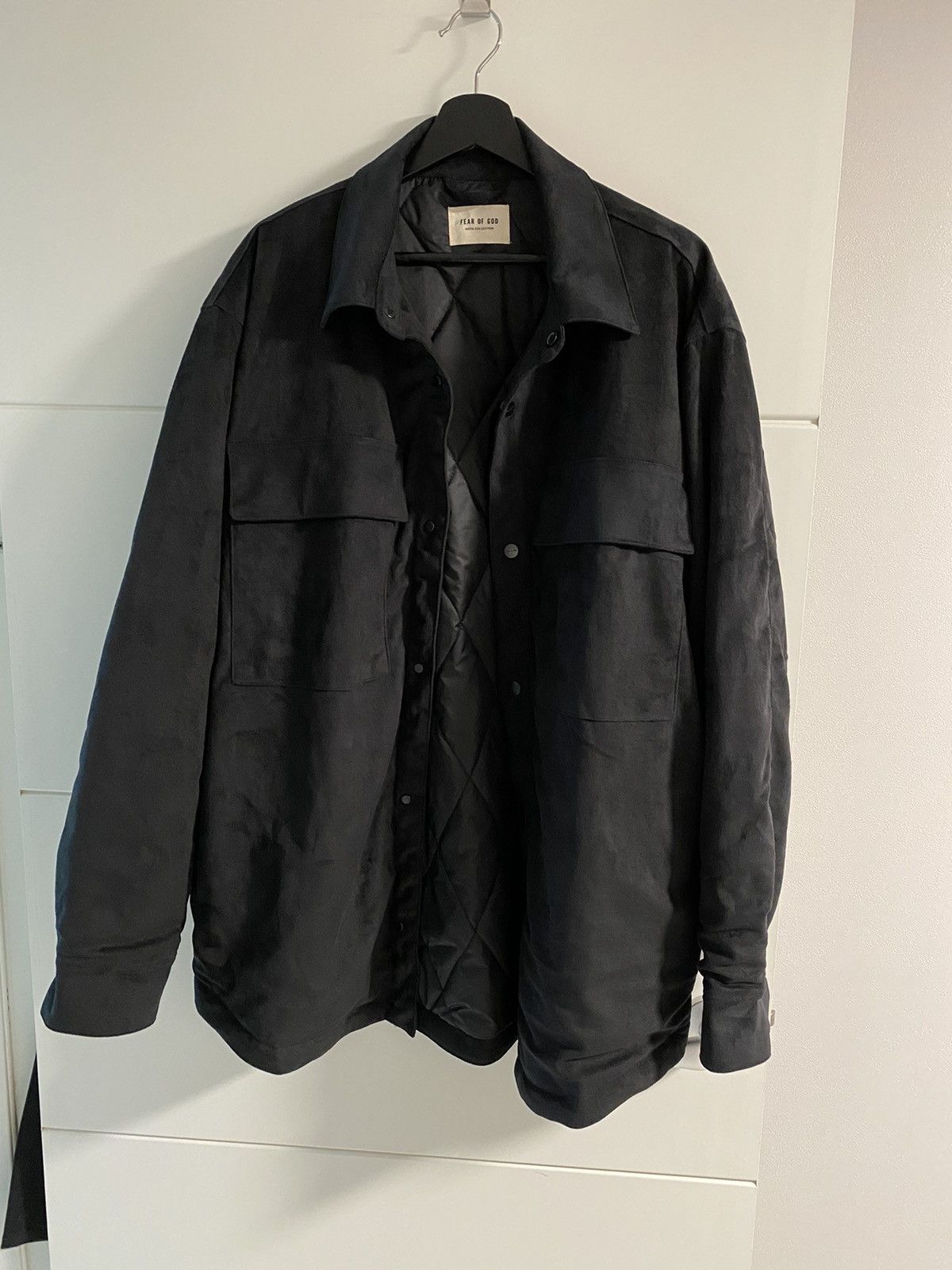 売れ筋がひクリスマスプレゼント！ FEAR 6th JACKET SHIRT ULTRASUEDE