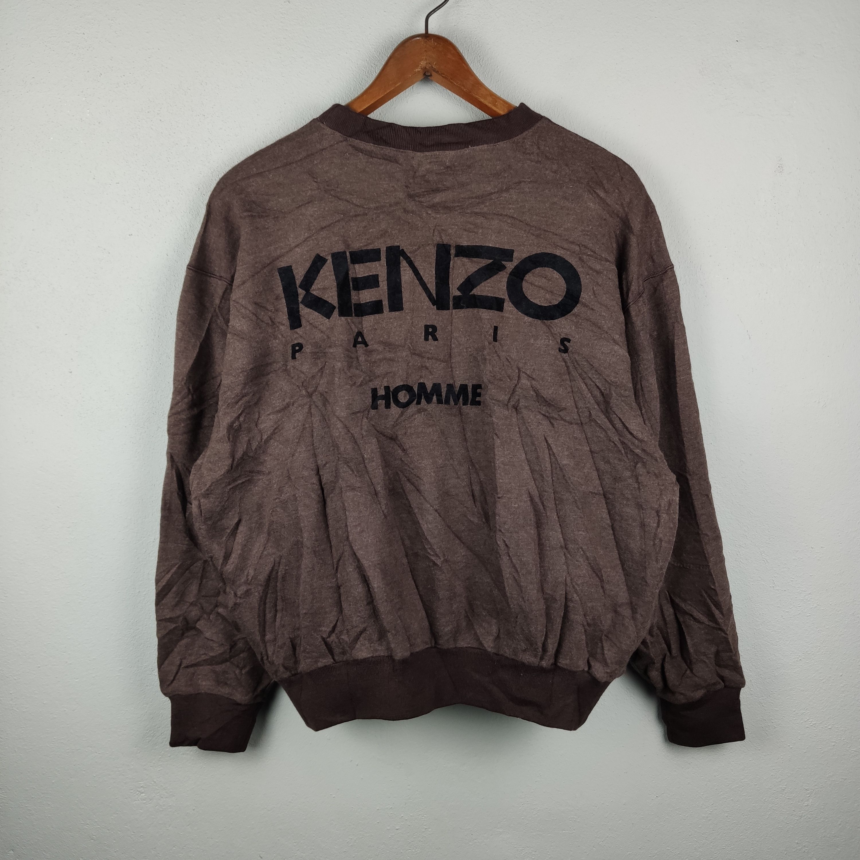 KENZO PARIS HOMME SWEATSHIRT MADE IN JAPAN