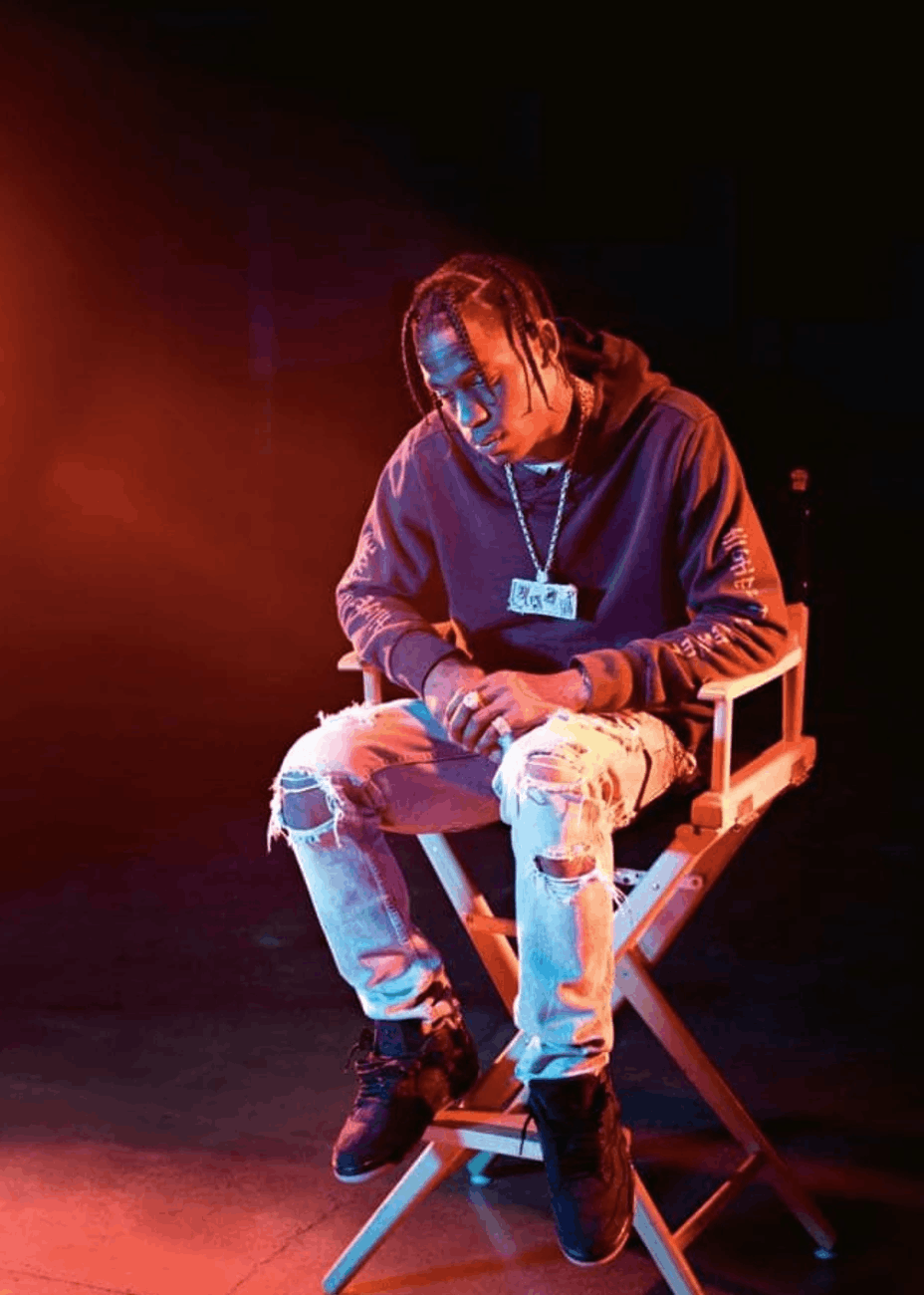 Ksubi × Travis Scott Ksubi x Travis Scott Flame Blue Denim
