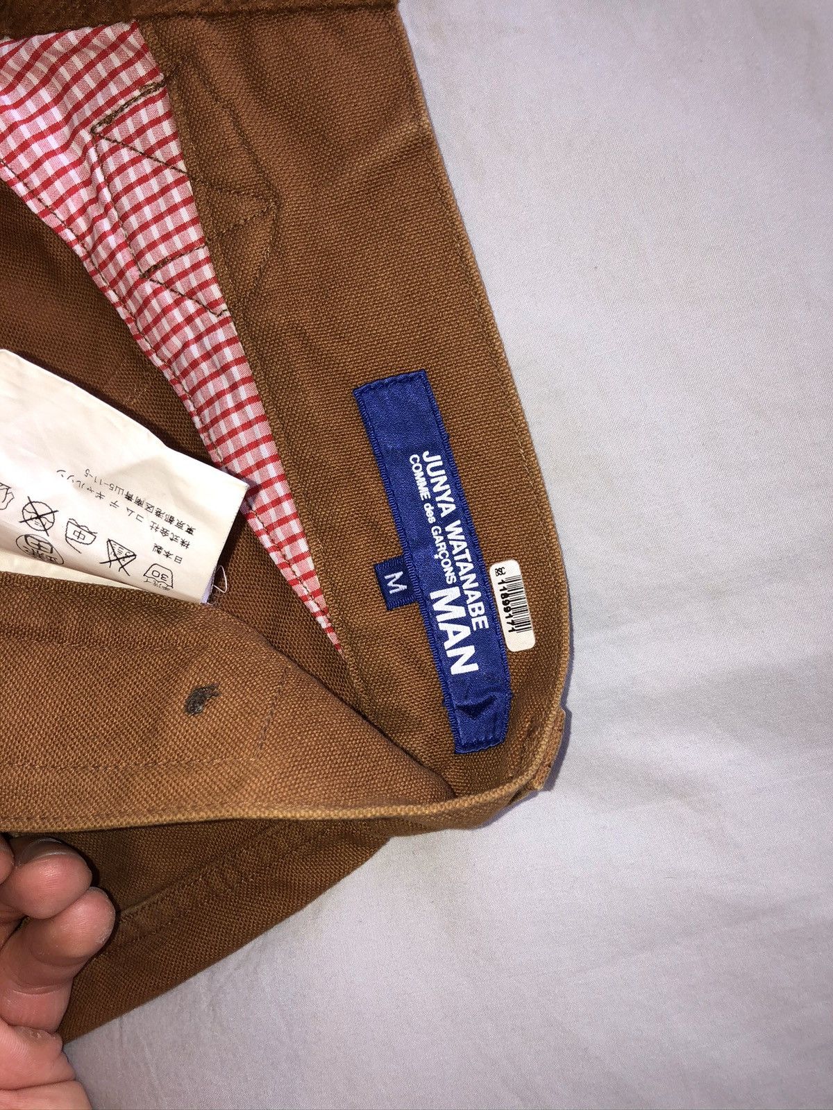 Junya Watanabe JUNYA WATANABE MAN CANVAS WORK PANT Size US 32 / EU 48 - 4 Thumbnail