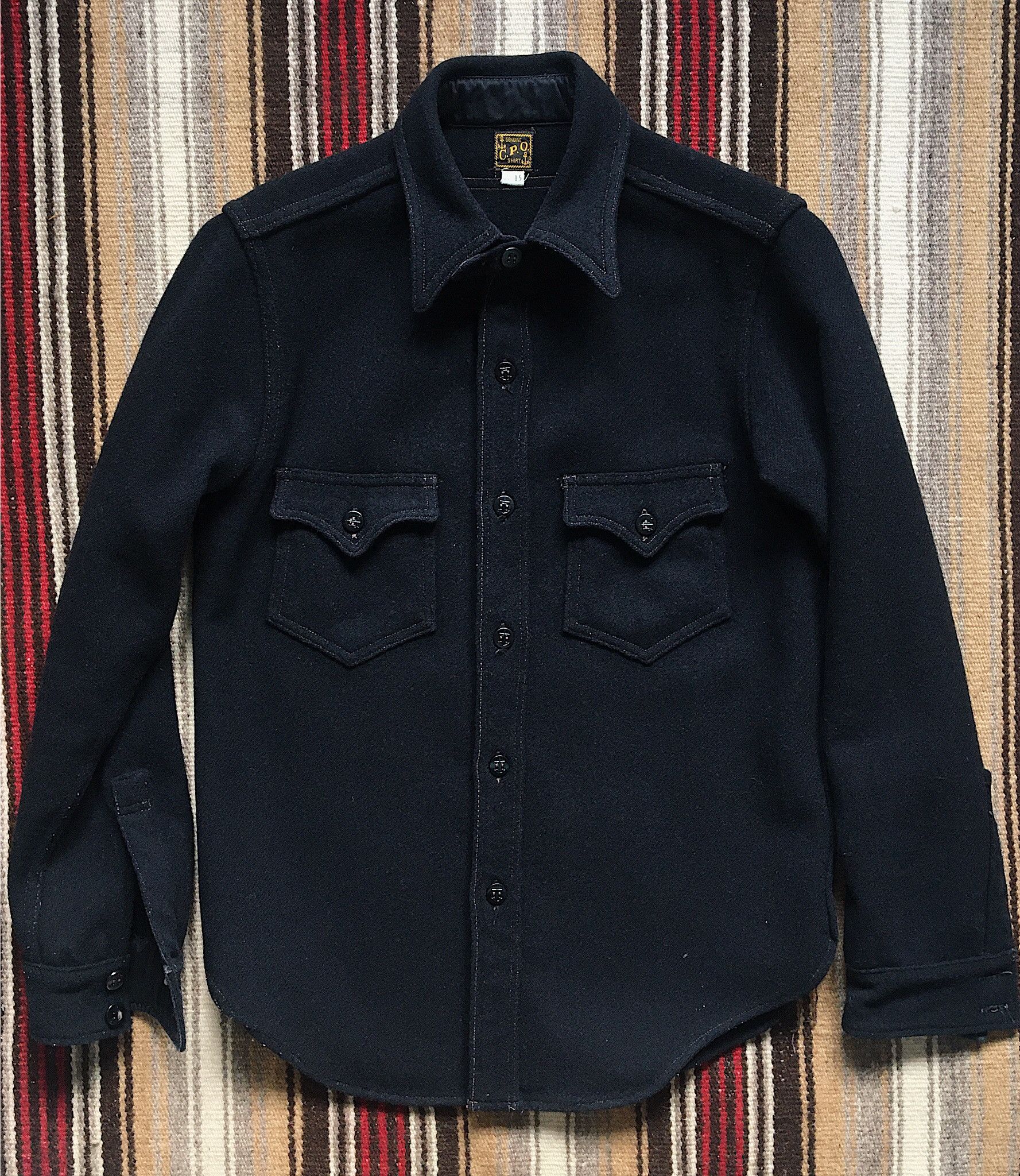 Freewheelers 1920 US Navy Wool CPO Shirt | Grailed