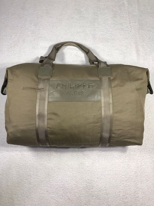 Philippe Model Philippe Paris Duffle bags spell out studs