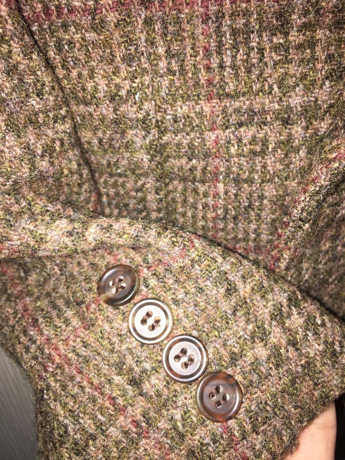 Designer × Polo Ralph Lauren Polo ralph lauren wool checkerboard blazer/coat Size 38S - 9 Thumbnail