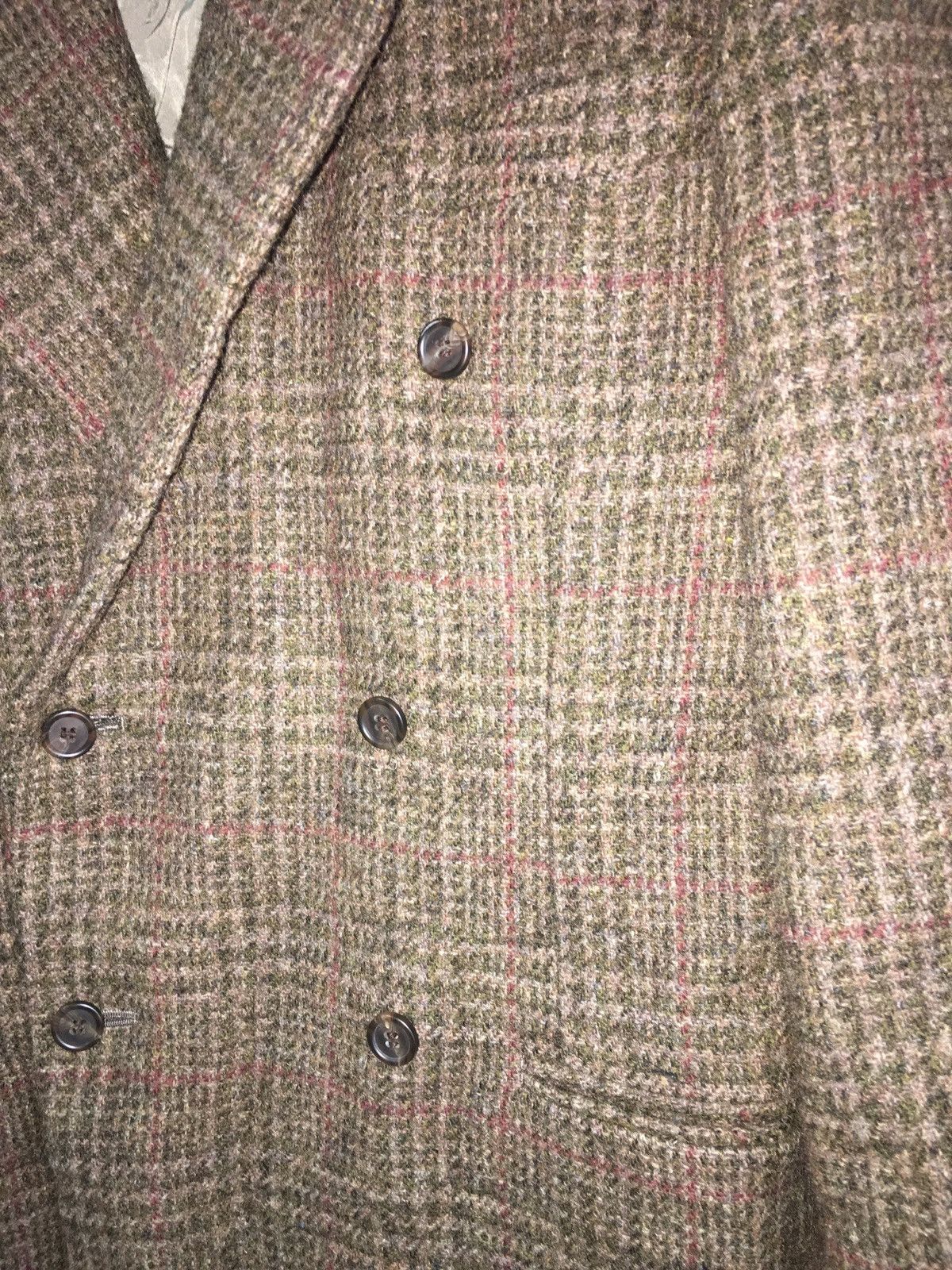 Designer × Polo Ralph Lauren Polo ralph lauren wool checkerboard blazer/coat Size 38S - 7 Thumbnail
