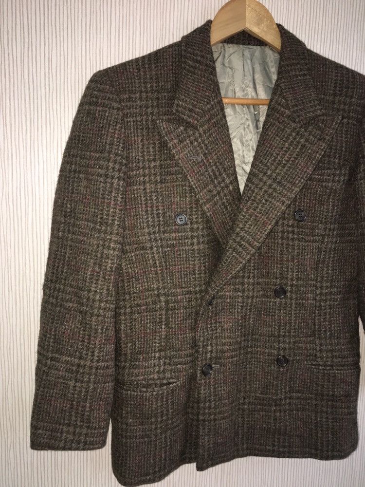 Designer × Polo Ralph Lauren Polo ralph lauren wool checkerboard blazer/coat Size 38S - 4 Thumbnail