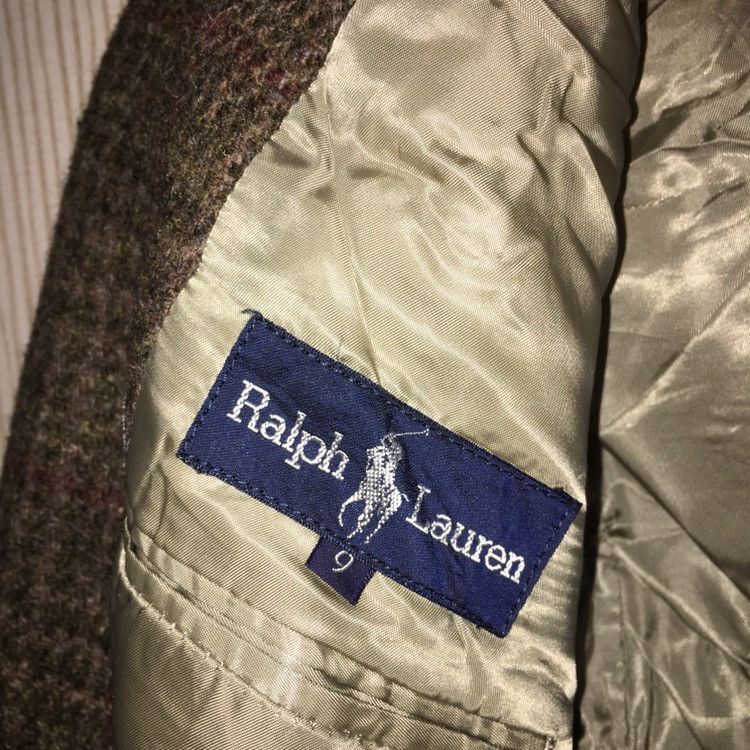 Designer × Polo Ralph Lauren Polo ralph lauren wool checkerboard blazer/coat Size 38S - 2 Thumbnail