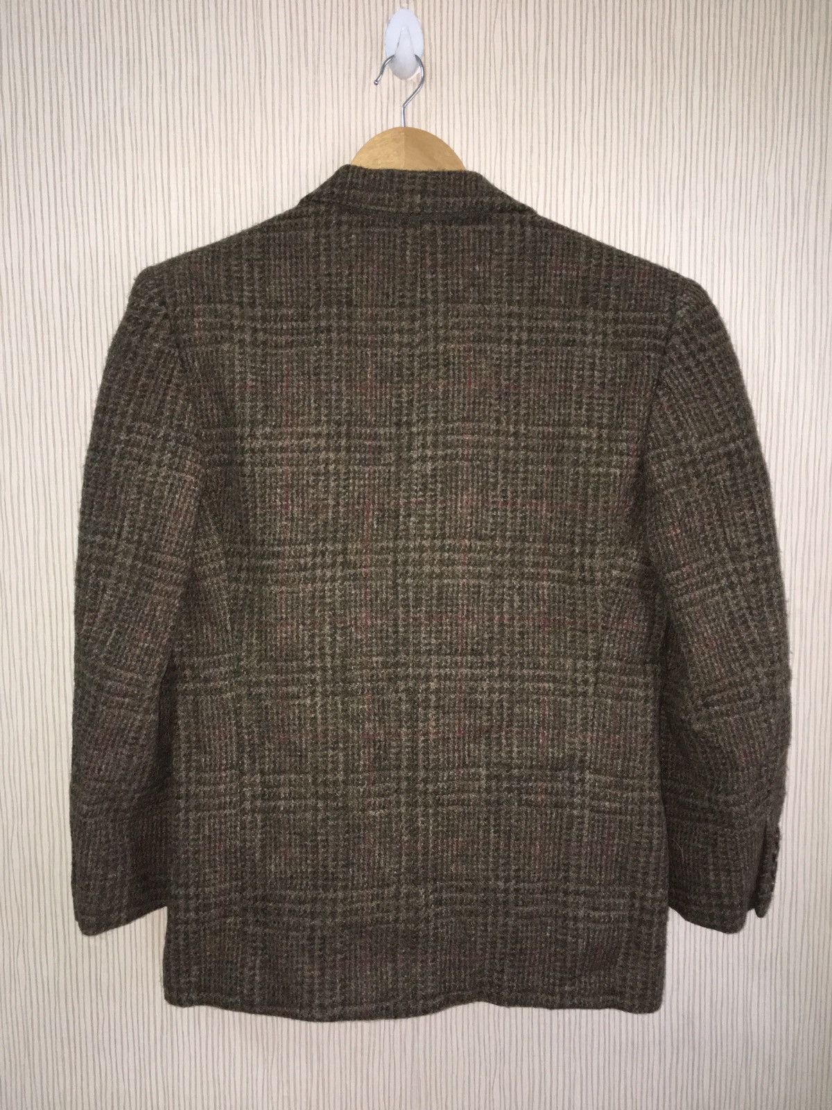 Designer × Polo Ralph Lauren Polo ralph lauren wool checkerboard blazer/coat Size 38S - 10 Thumbnail