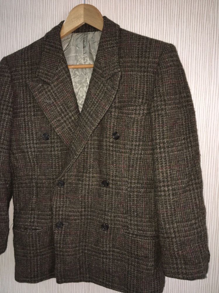Designer × Polo Ralph Lauren Polo ralph lauren wool checkerboard blazer/coat Size 38S - 3 Thumbnail