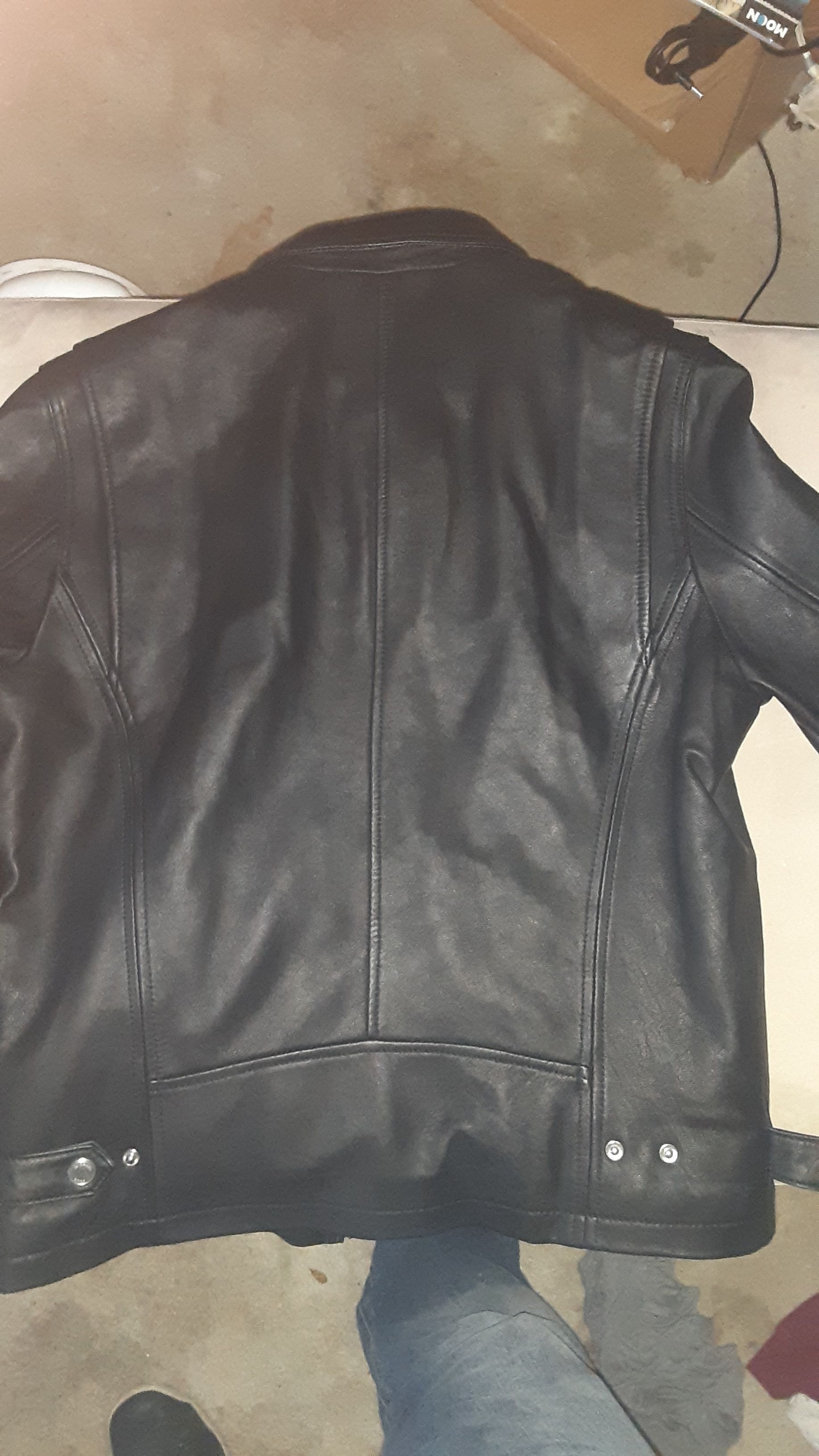 Andrew Marc Mens leather jacket Andrew Marc Grailed